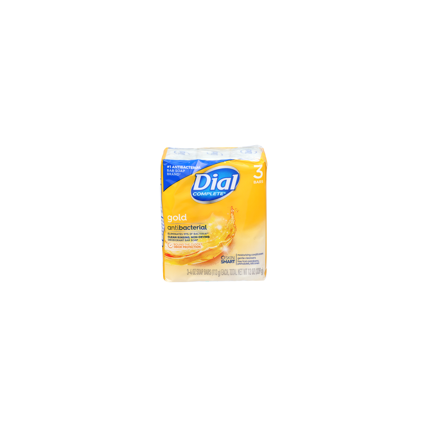 Dial Complete Gold Deodorant Bar Soap - 4 Ounce - 3 Count Image 1 of 3