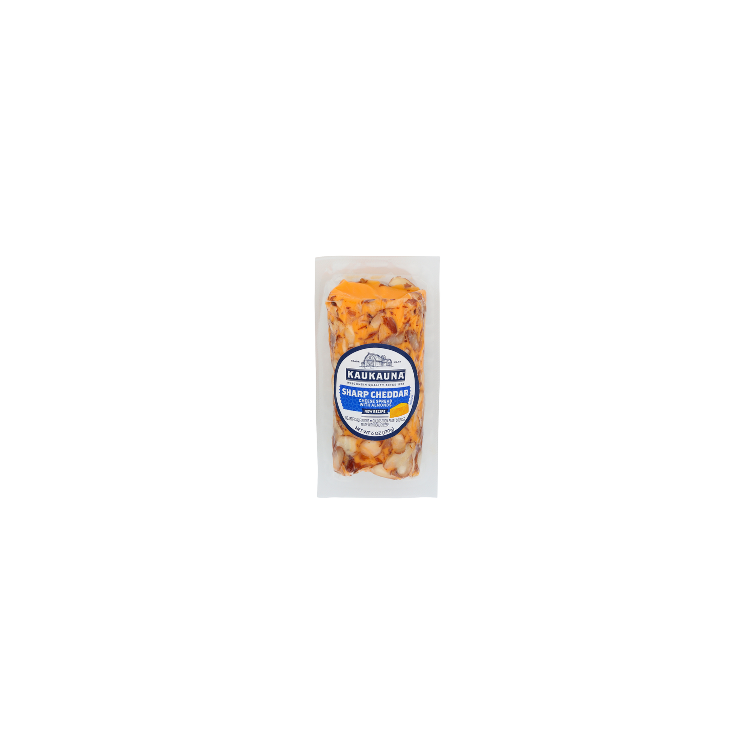 Kaukauna Cheese Sharp Cheddar Spreadable Log - 6 Ounce Image 1 of 3