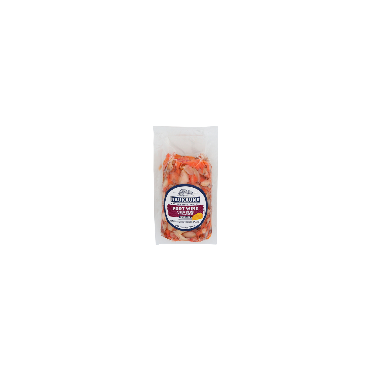 Kaukauna Cheese Port Wine Spreadable Log - 6 Ounce Image 1 of 3