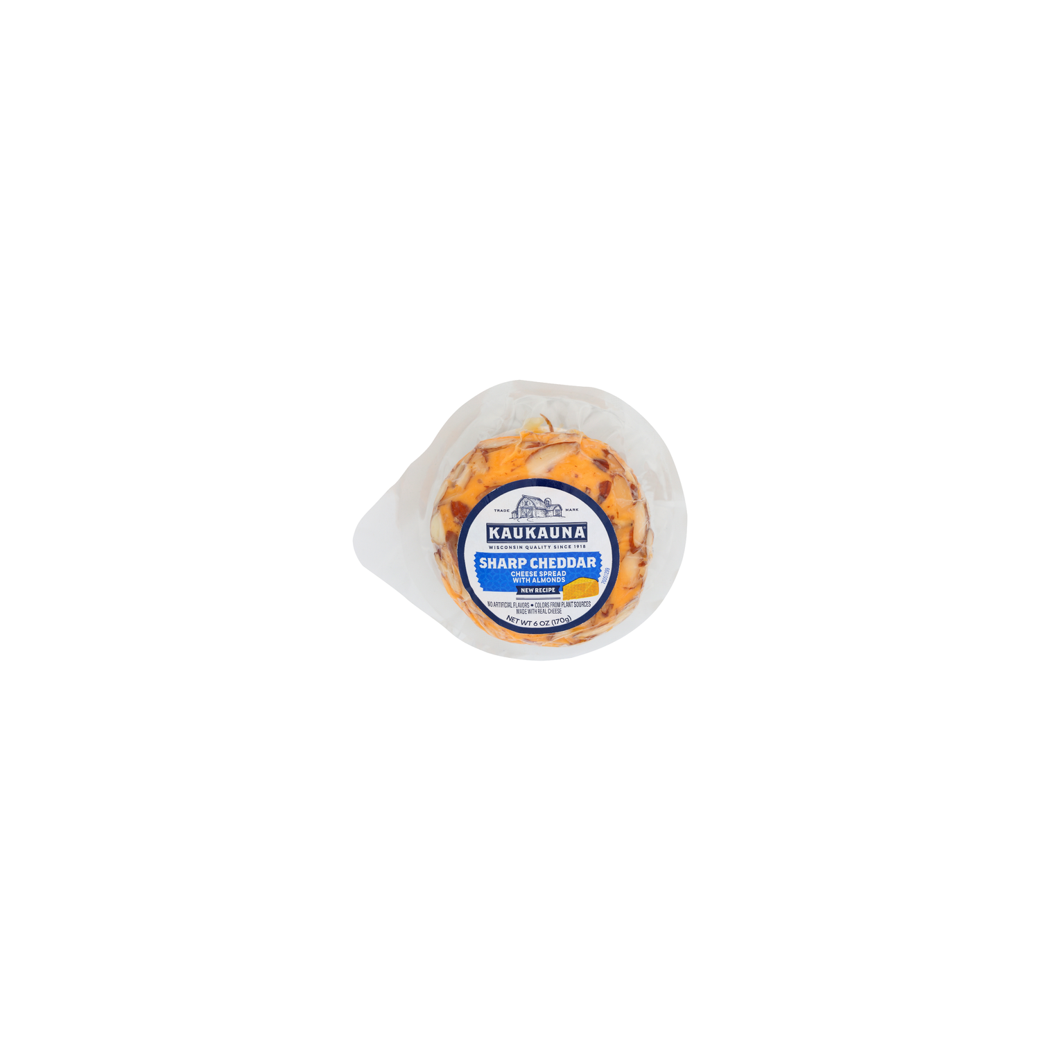 Kaukauna Cheese Sharp Cheddar Spreadable Ball - 6 Ounce Image 1 of 3