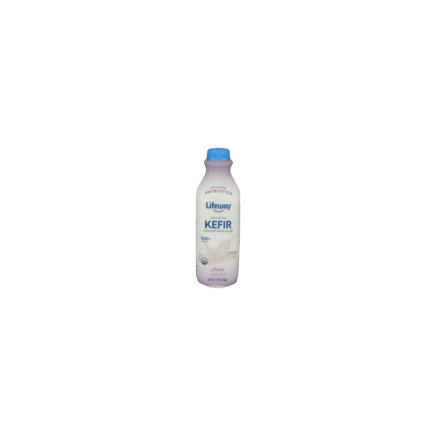 Lifeway Whole Milk Organic Kefir Plain - 32 Fluid Ounce Image 1 of 4