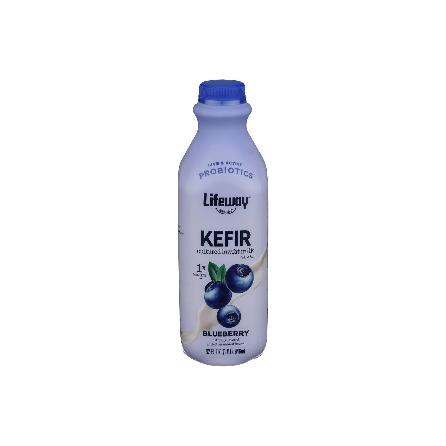 Lifeway Blueberry Kefir - 32 Fluid Ounce - Brookshire's
