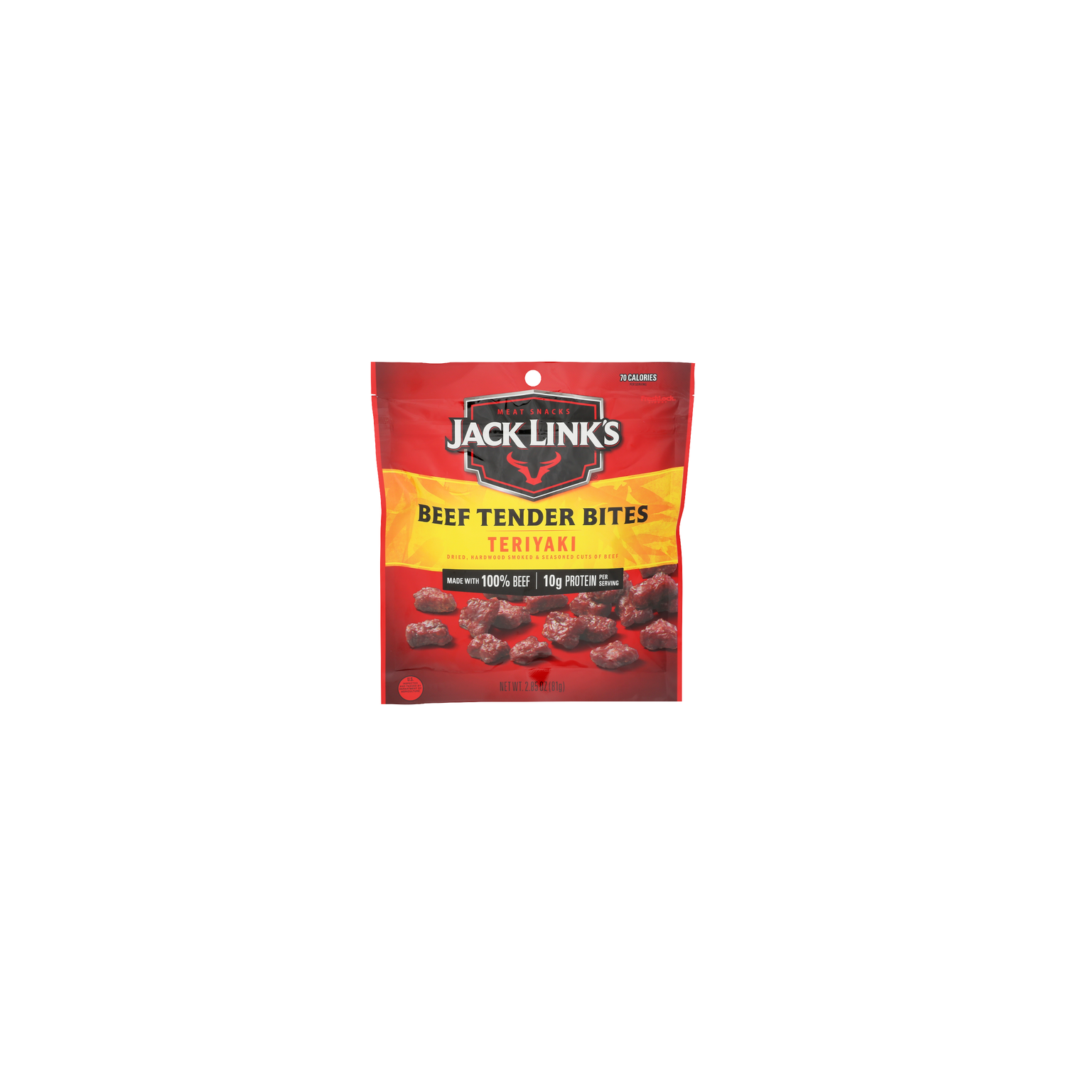 Jack LINK's Teriyaki Nugget Jerky Nuggets Beef - 2.85 Ounce Image 1 of 4