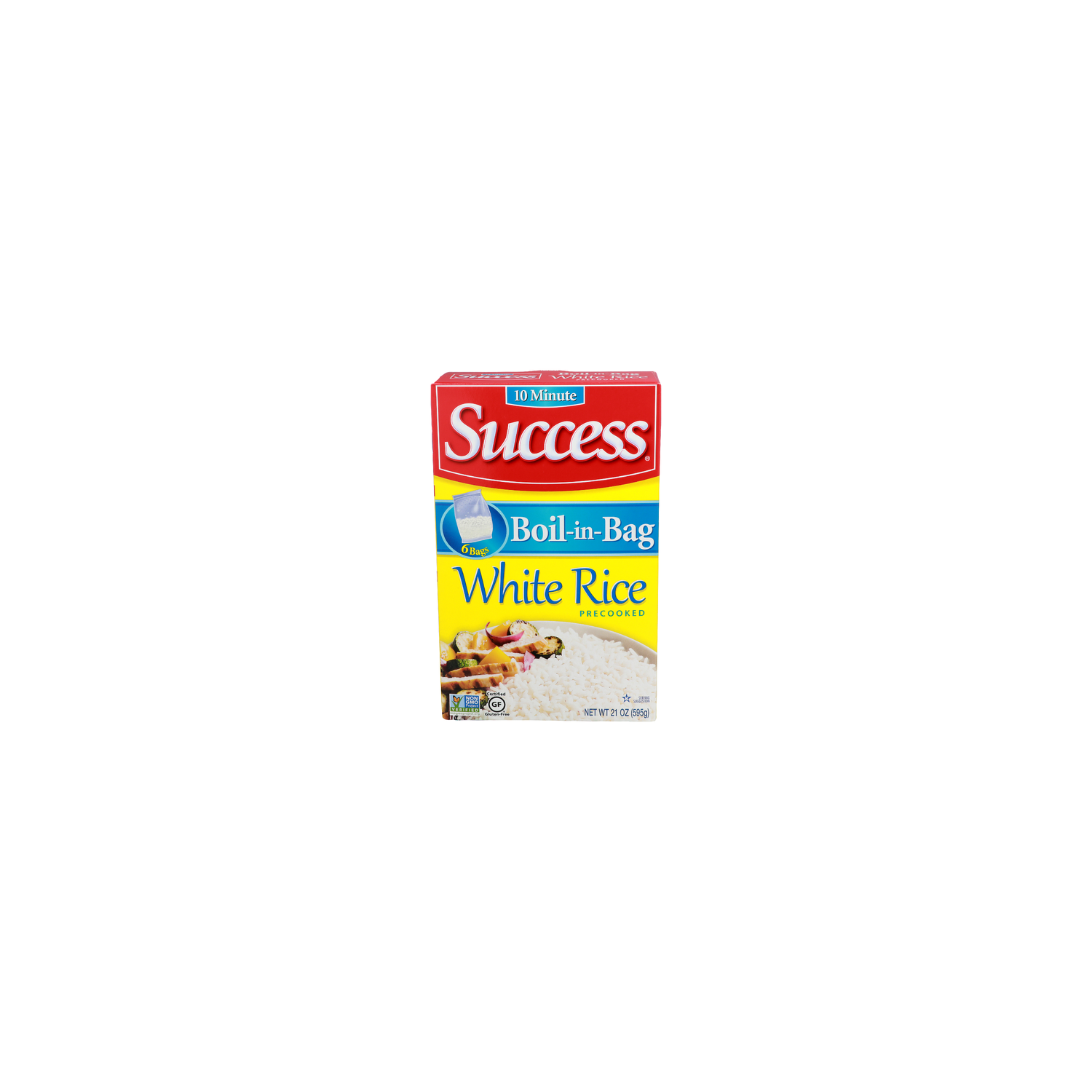 Success White Rice - 3.5 Ounce - 6 Count Image 1 of 4