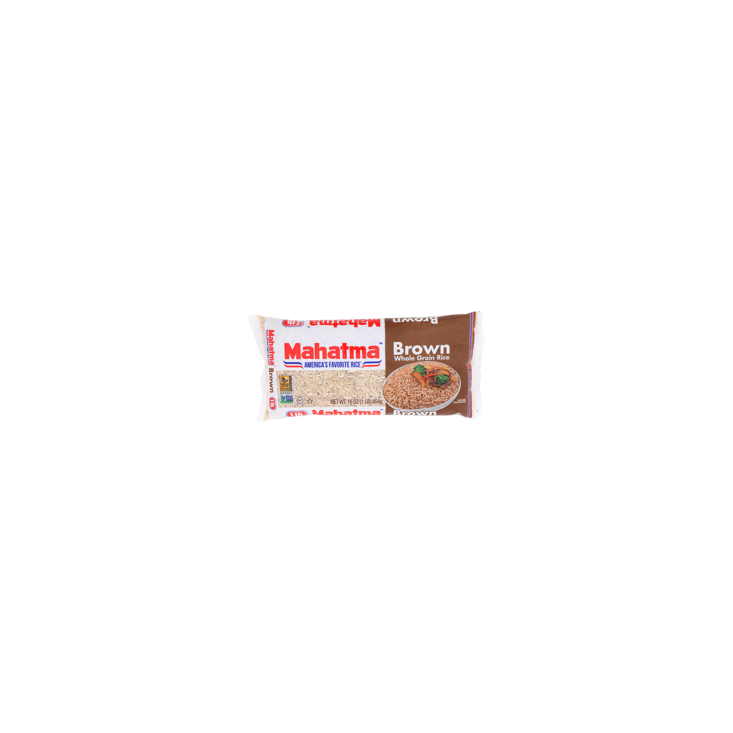 Mahatma Brown Whole Grain Rice - 16 Ounce Image 1 of 4