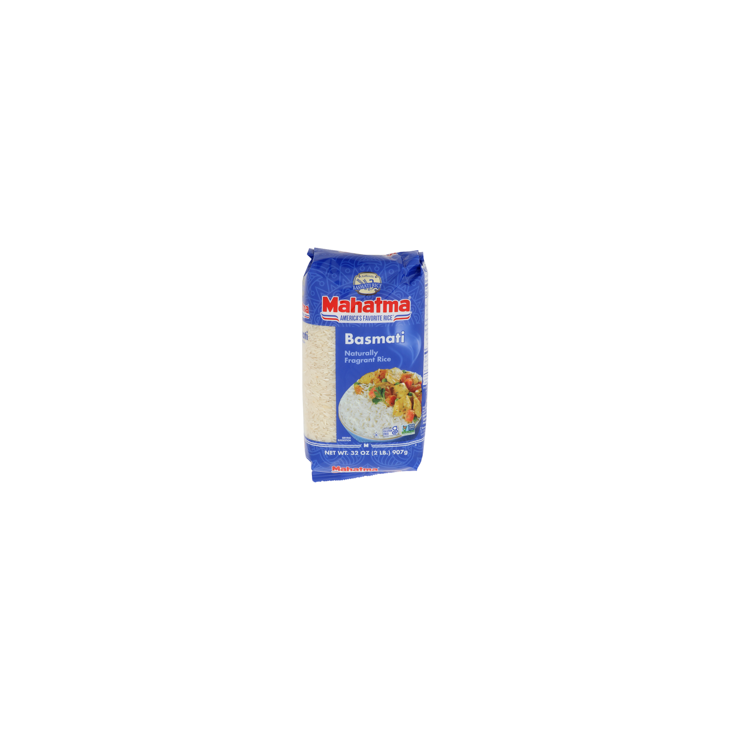 Mahatma Naturally Fragrant Rice Authentic Basmati - 32 Ounce Image 1 of 4