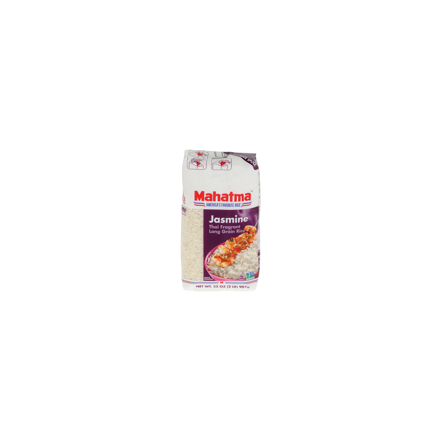 Mahatma Jasmine Thai Fragrant Long Grain Rice - 32 Ounce Image 1 of 4