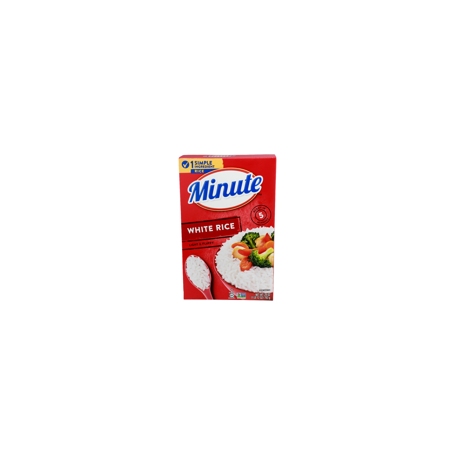Minute Light & Fluffy White Rice - 28 Ounce Image 1 of 4