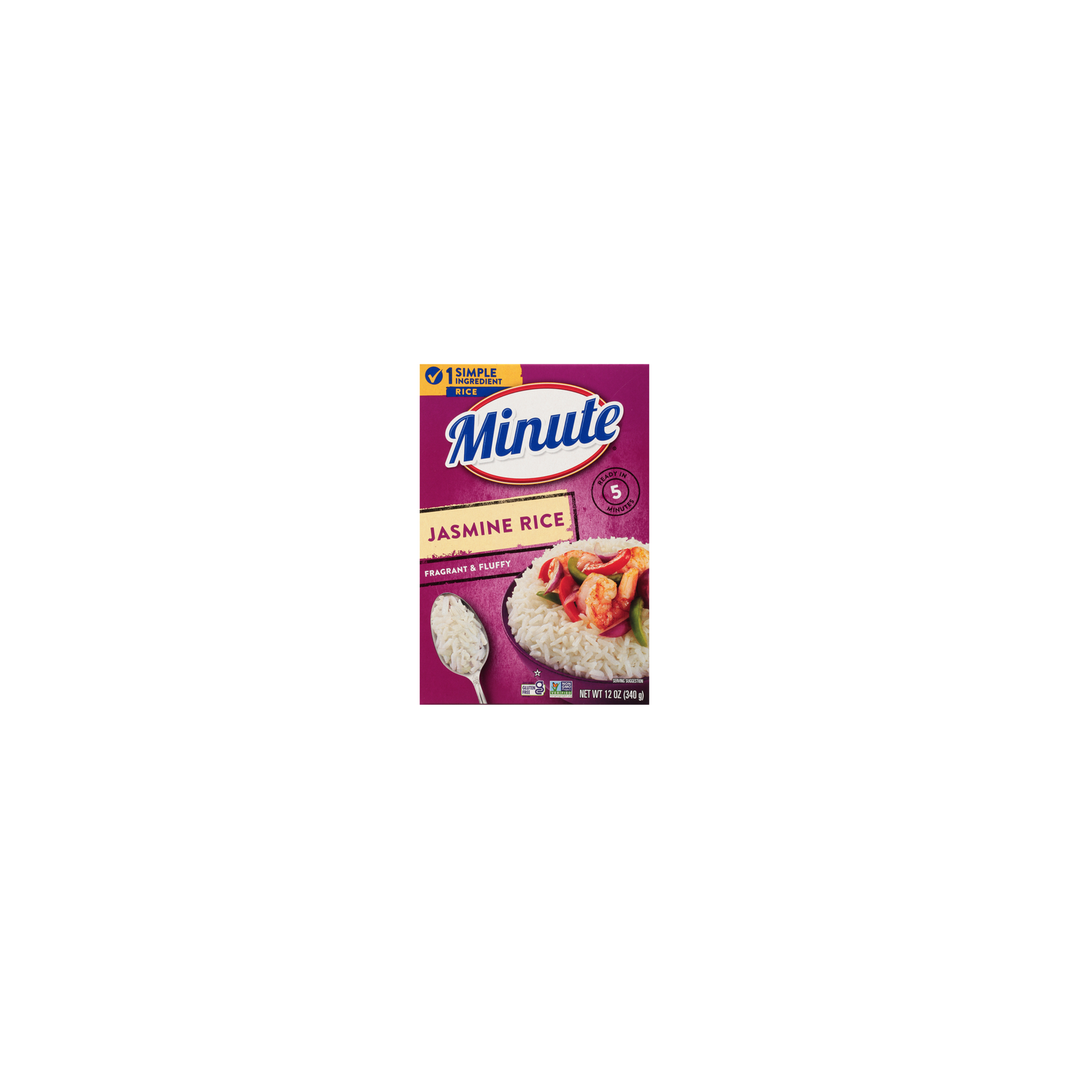 Minute Fragrant & Fluffy Jasmine Rice - 12 Ounce Image 1 of 2