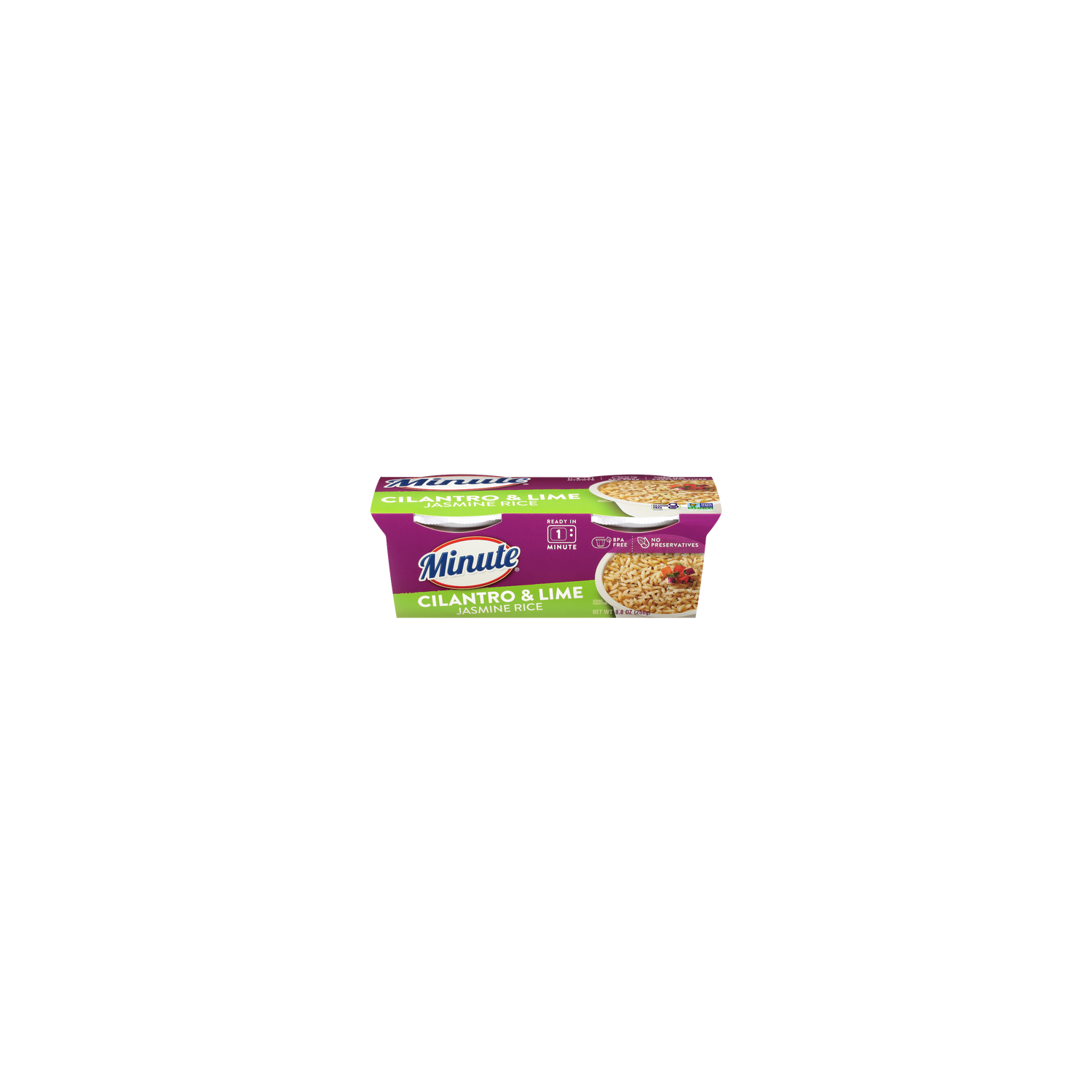 Minute Cilantro & Lime Jasmine Rice - 8.8 Ounce Image 1 of 2
