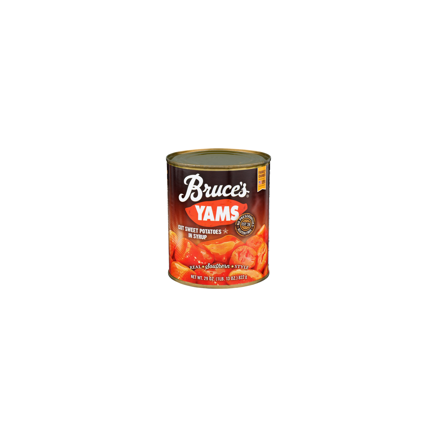 BRUCE's Cut Sweet Potatoes In Syrup Yams - 29 Ounce Image 1 of 4