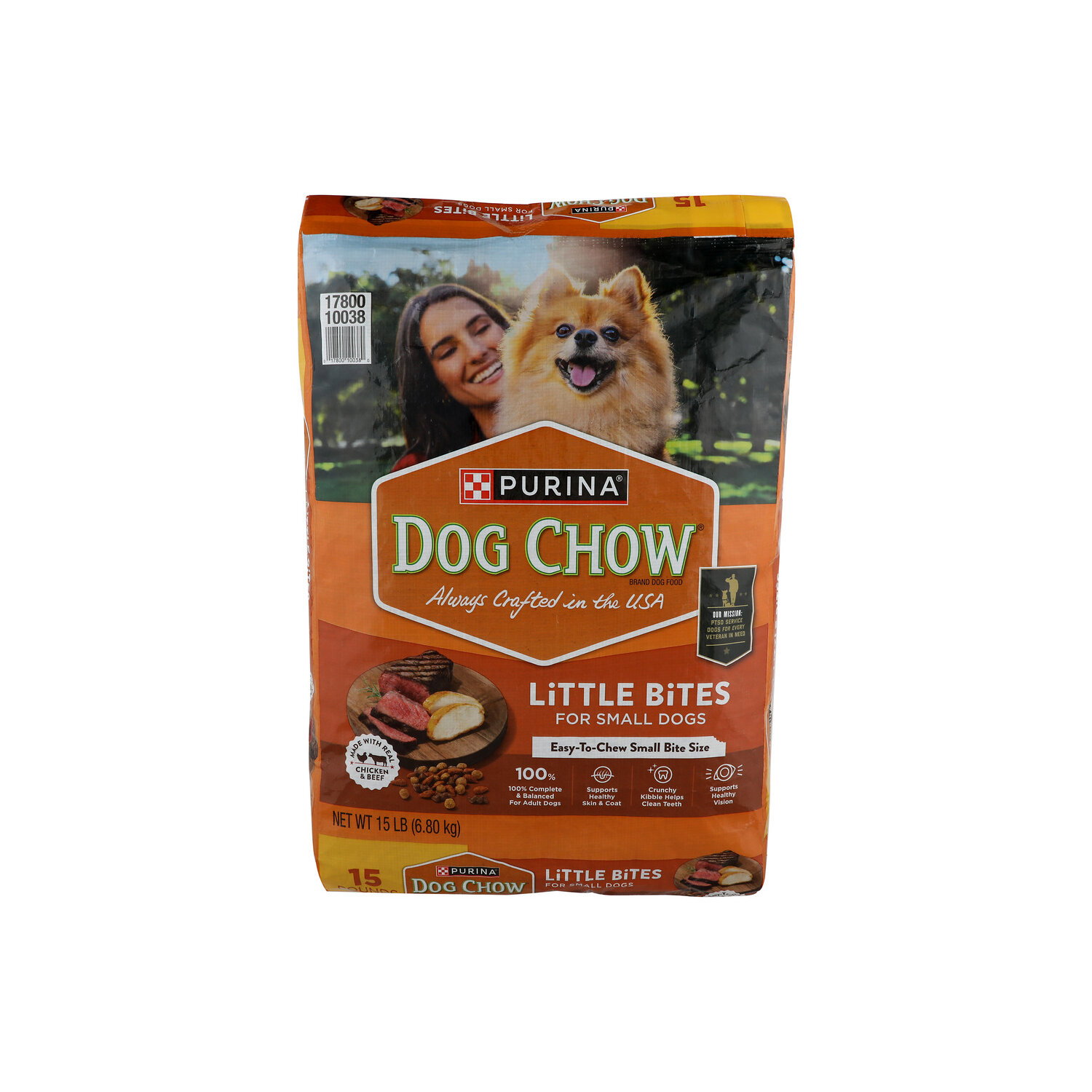 Purina Dog Chow Little Bites - 15 Pound Image 1 of 4