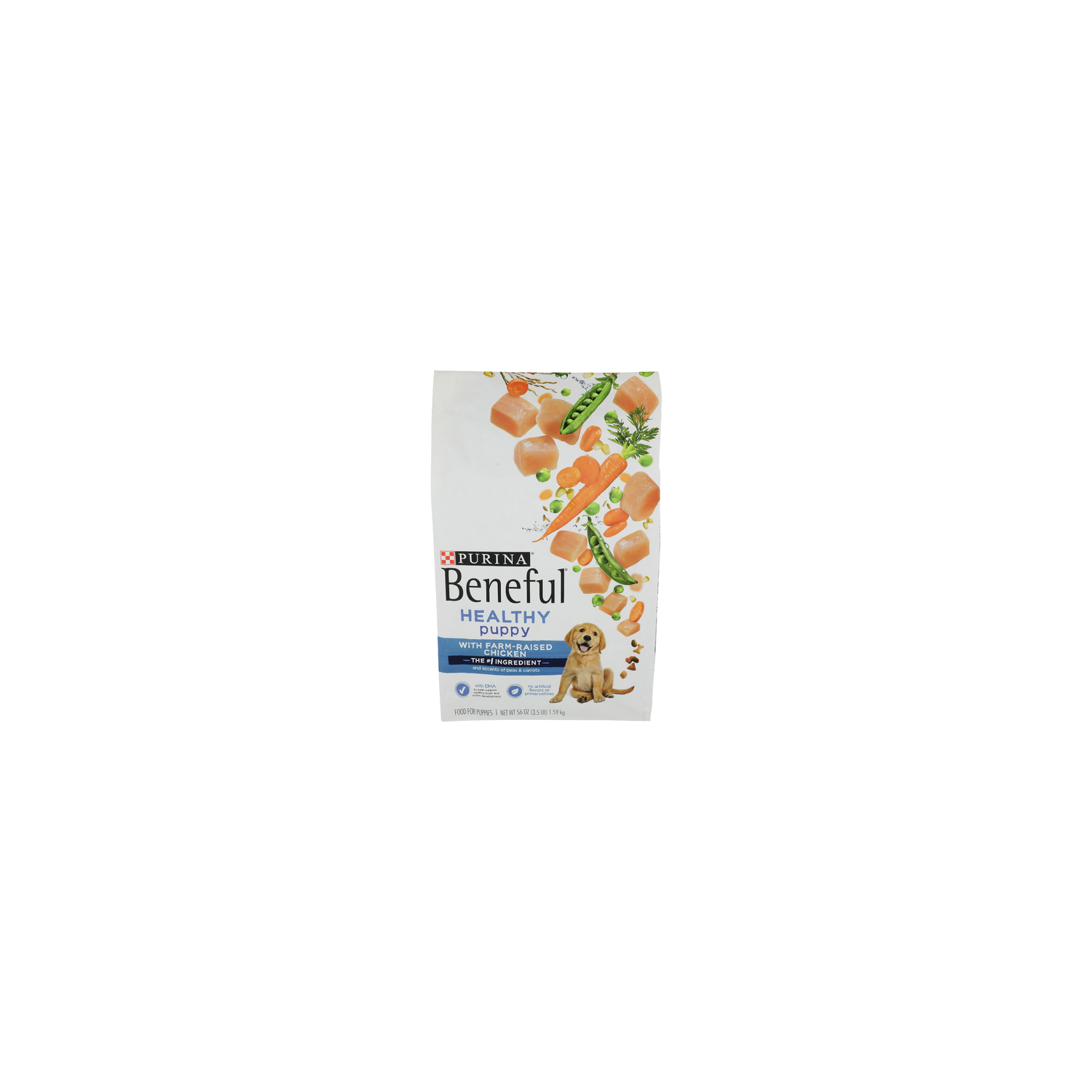 Purina Beneful With Farm-Raised Chicken Food For Puppies - 56 Ounce Image 1 of 4