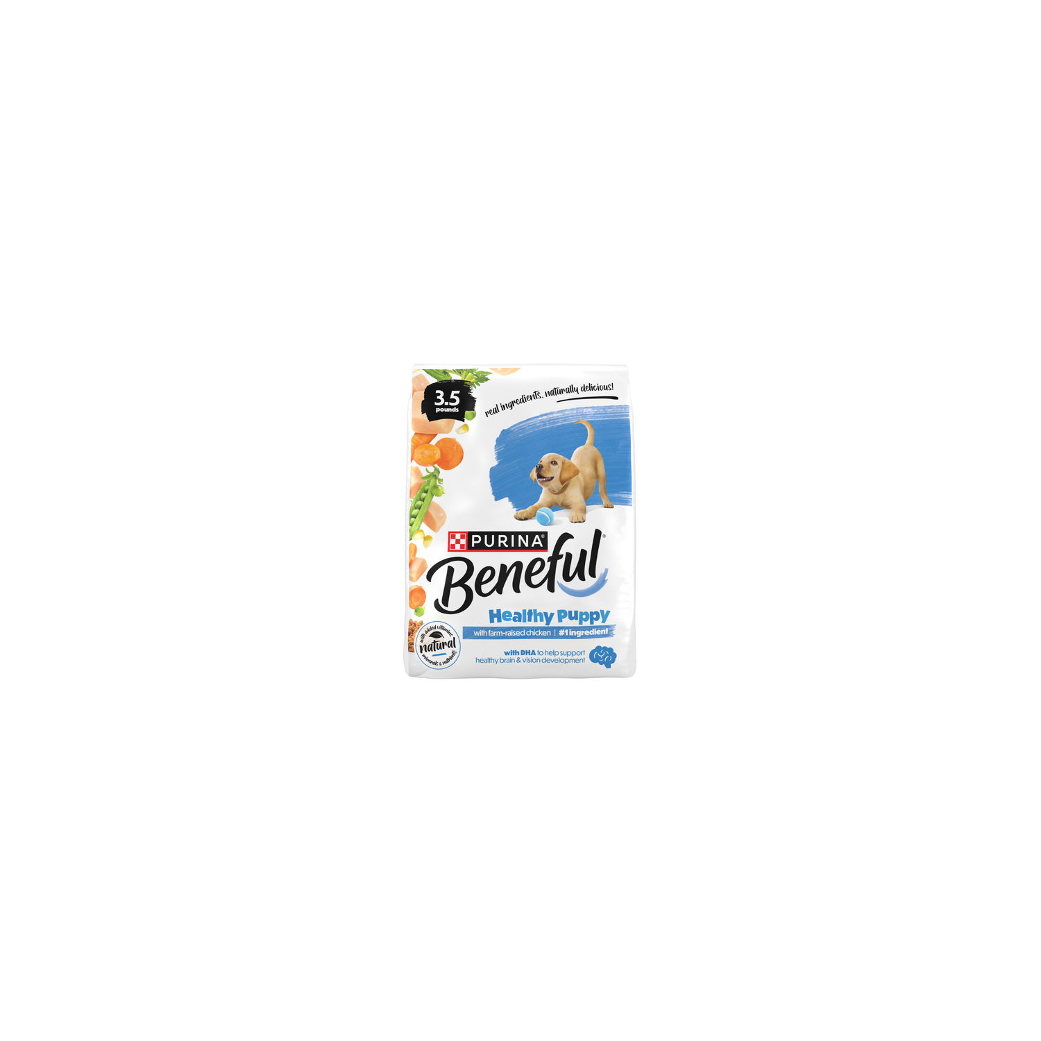 Purina Beneful Healthy Puppy With Farm-Raised Chicken - 3.5 Pound Image 1 of 4
