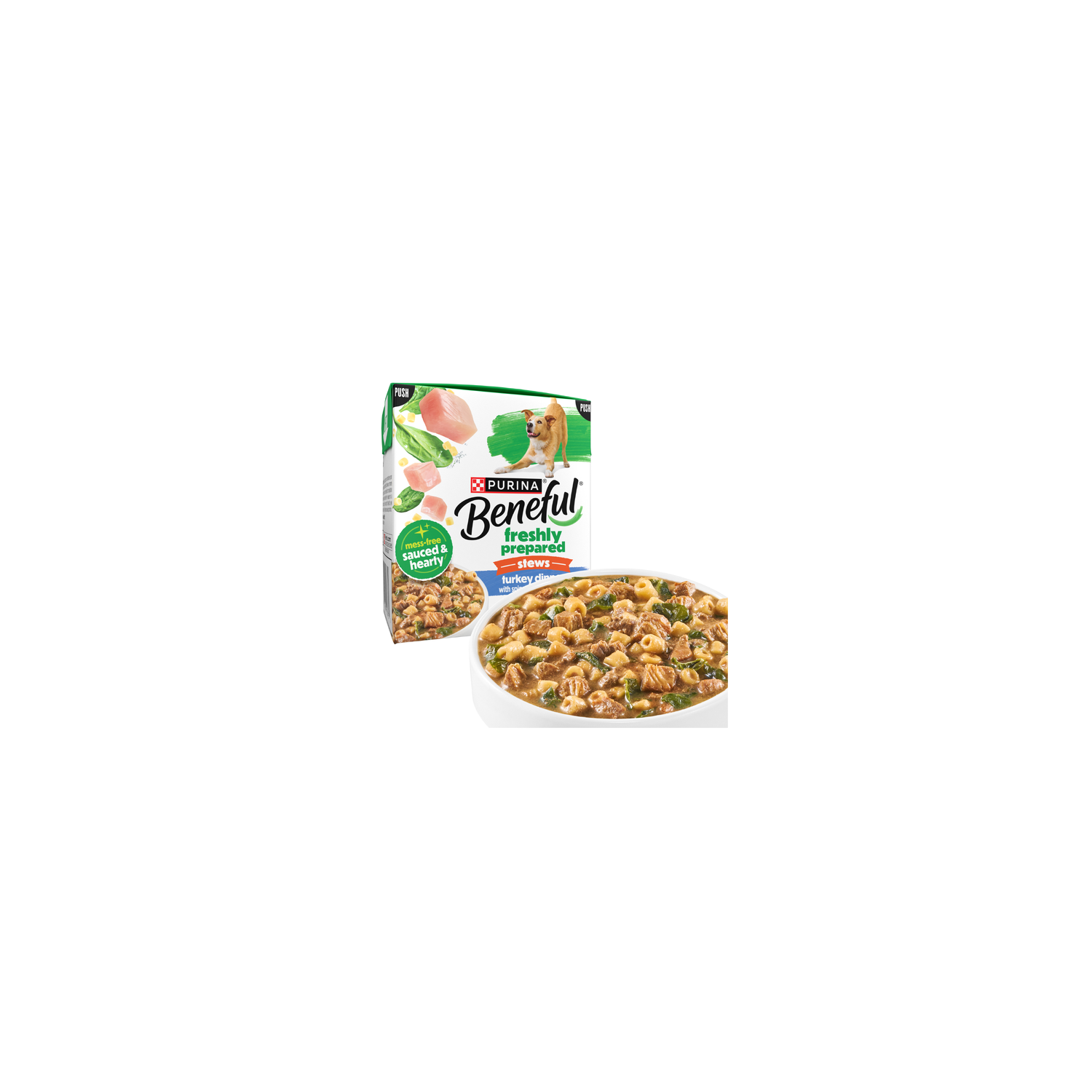 Purina Beneful All Stages Dog Wet Food Turkey - 9.5 Ounce Image 1 of 3
