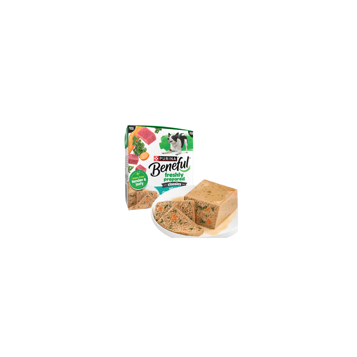 Purina Beneful Freshly Prepared Classics With Lamb - 9.5 Ounce Image 1 of 3