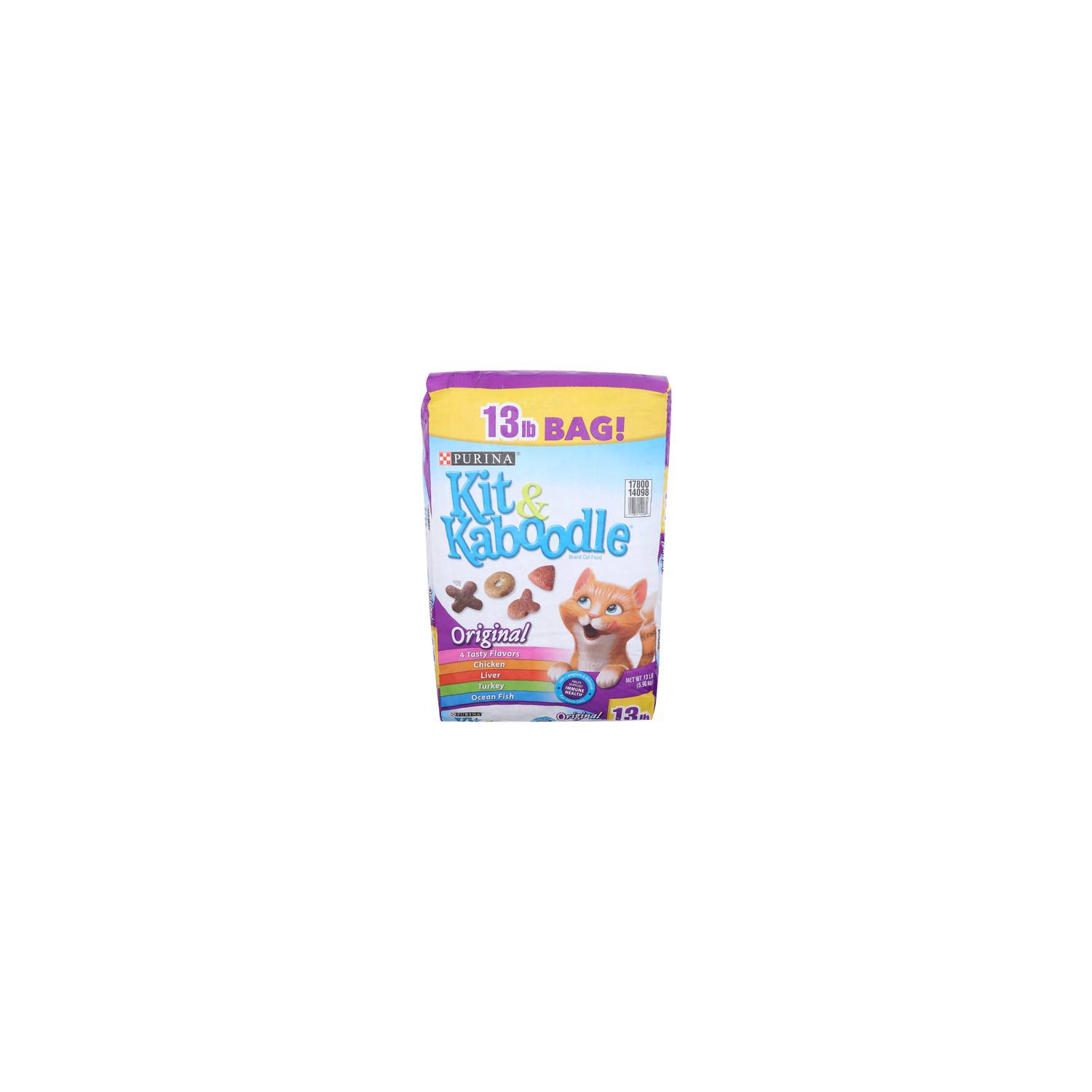 KIT & KABOODLE Chicken Liver Turkey Ocean Fish Original - 13 Pound Image 1 of 4
