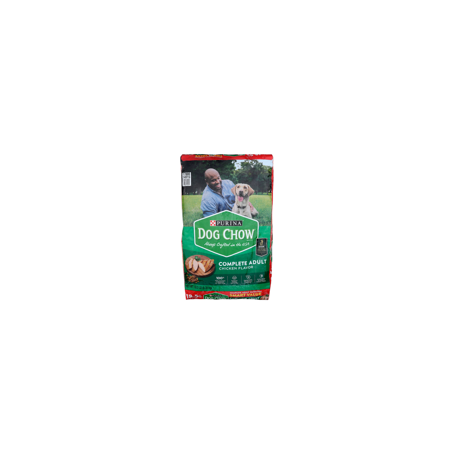Purina Complete Adult Chicken Flavor Dog Chow - 18.5 Pound Image 1 of 4