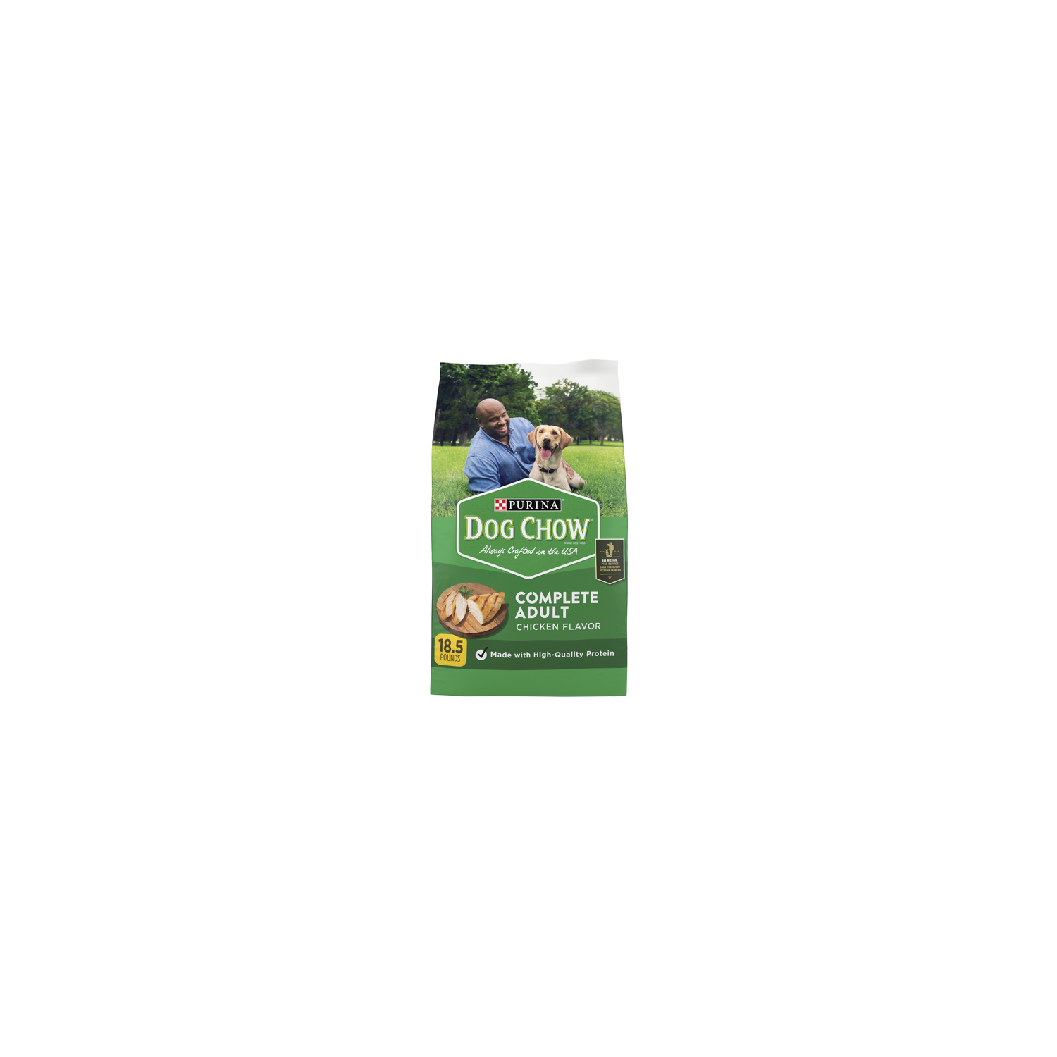 Purina Dog Chow Complete Adult Dry Food Kibble With Chicken Flavor - 18.5 Pound Image 1 of 4