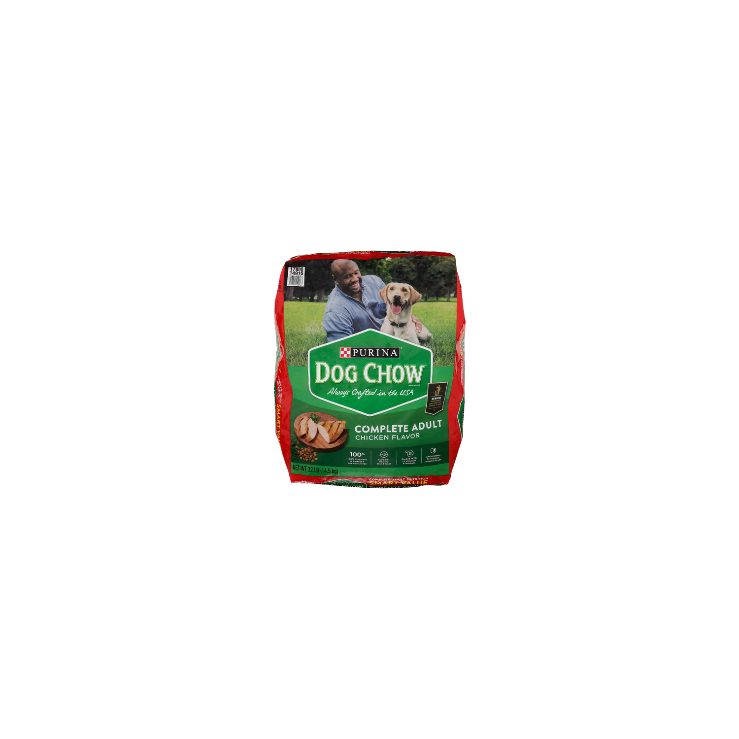 Purina Chicken Flavor Dog Chow - 32 Pound Image 1 of 4