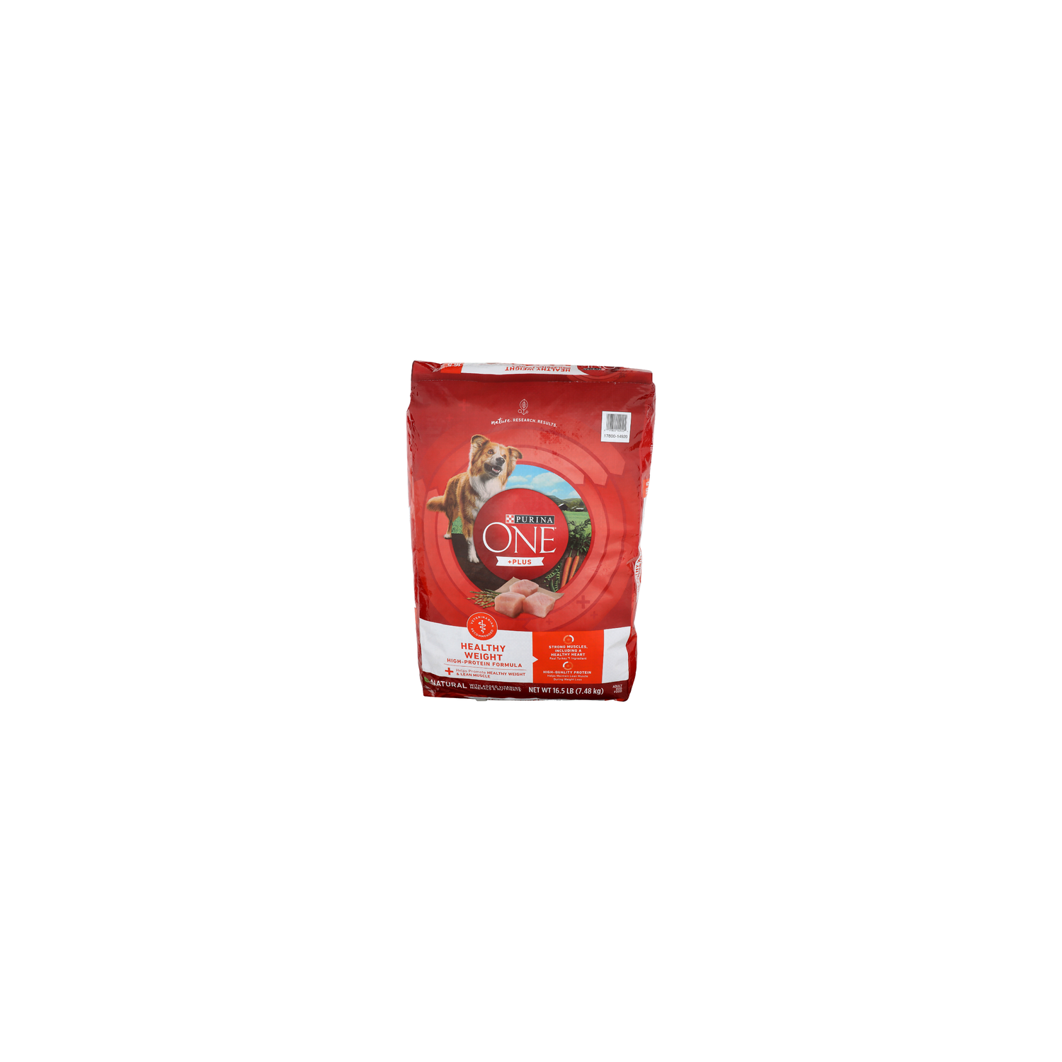 Purina One High-Protein Formula Natural With Added Vitamins, Minerals & Nutrients Adult Dog Food - 16.5 Pound Image 1 of 4