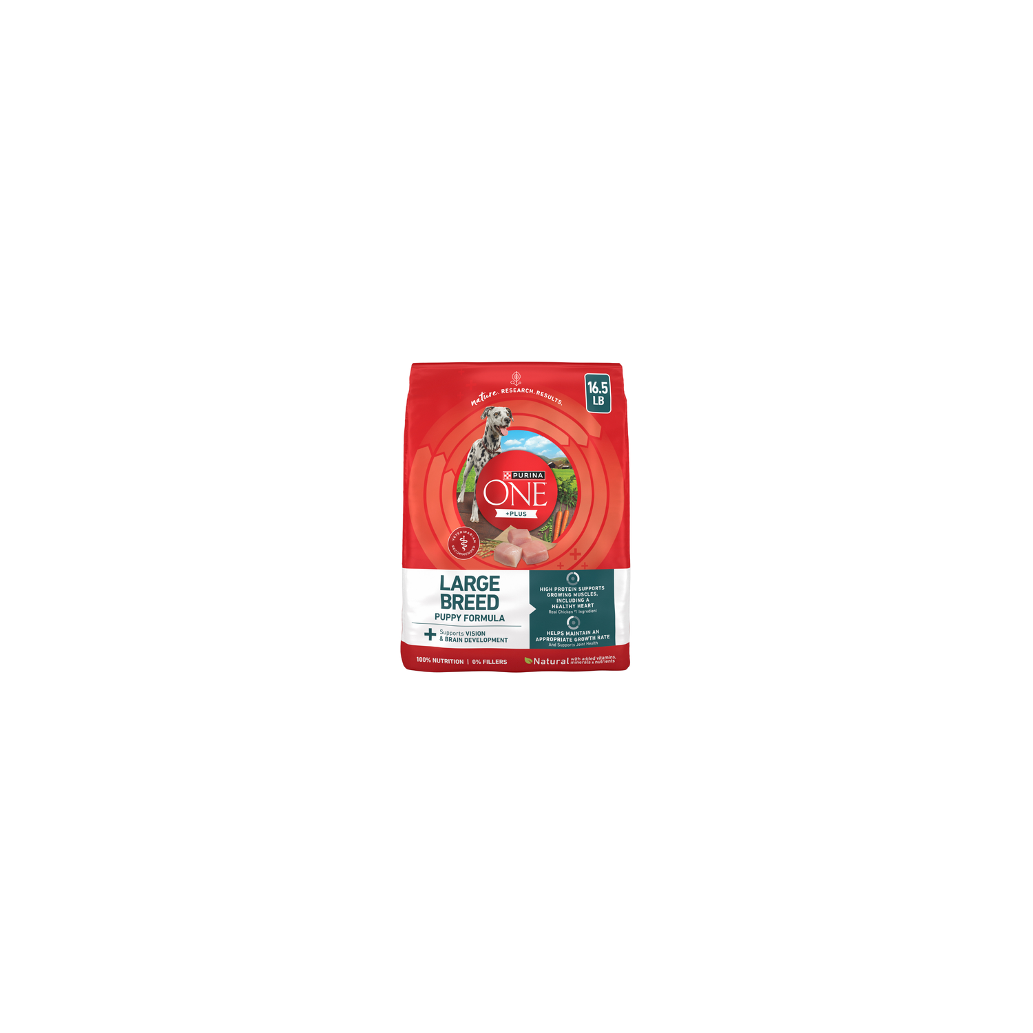 Purina ONE Plus Large Breed Puppy Food Dry Formula - 16.5 Pound Image 1 of 4