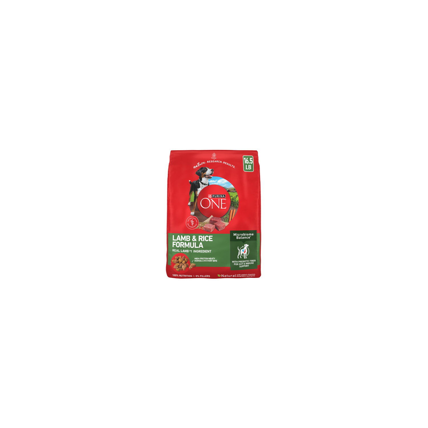 Purina ONE Natural Dog Food - 16.5 Pound Image 1 of 4