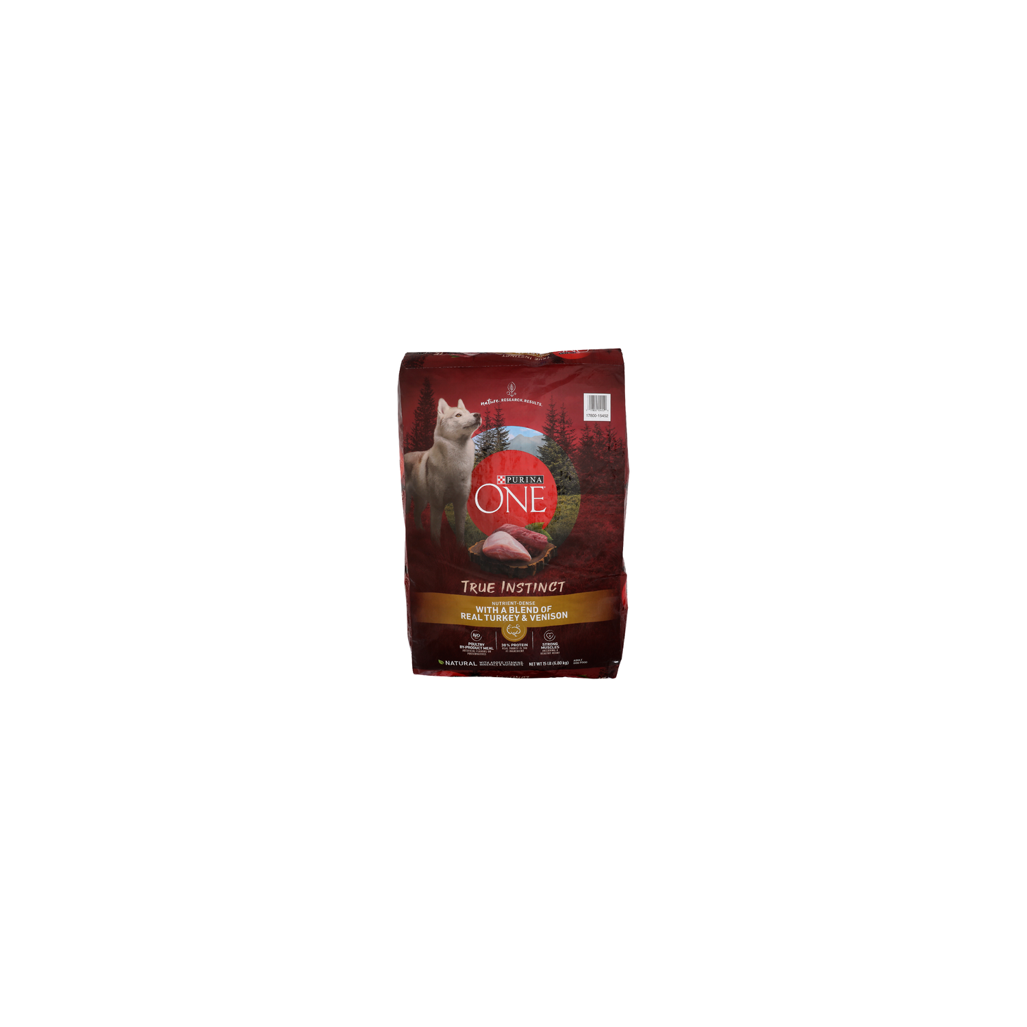 Purina ONE Turkey & Venison Dry Dog Food - 15 Pound Image 1 of 4