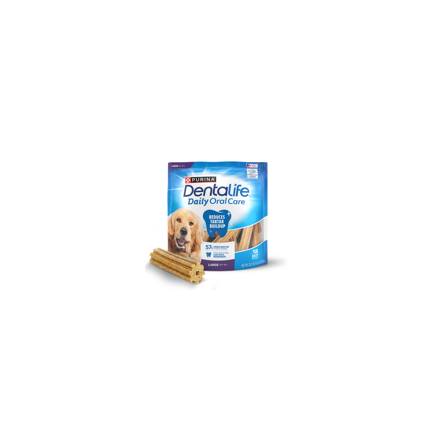 Purina DentaLife Daily Oral Care Dental Chews For Large Dogs - 20.7 Ounce Image 1 of 4