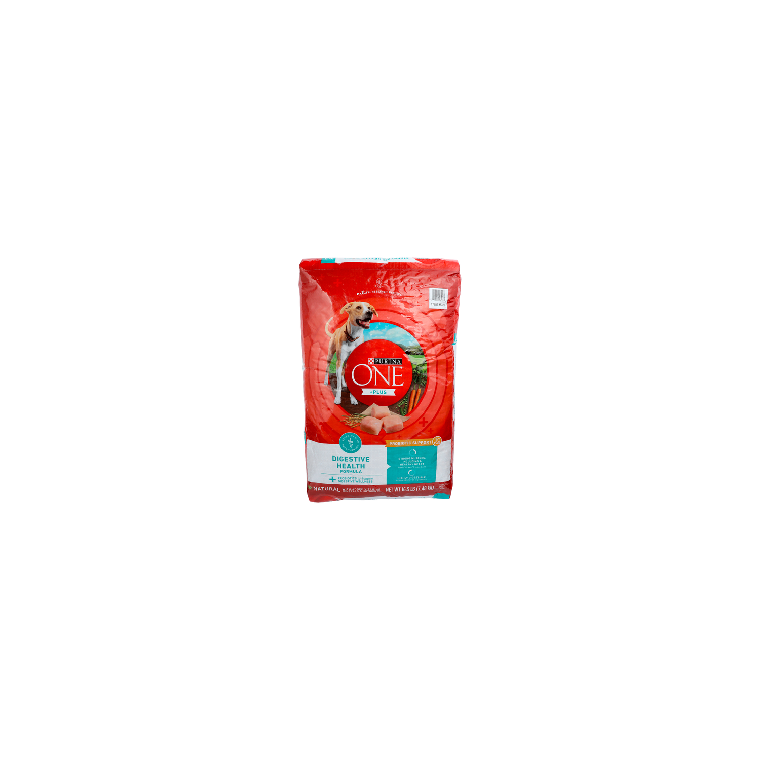 Purina One Dog Food, Digestive Health Formula, Adult - 16.5 Pound Image 1 of 4