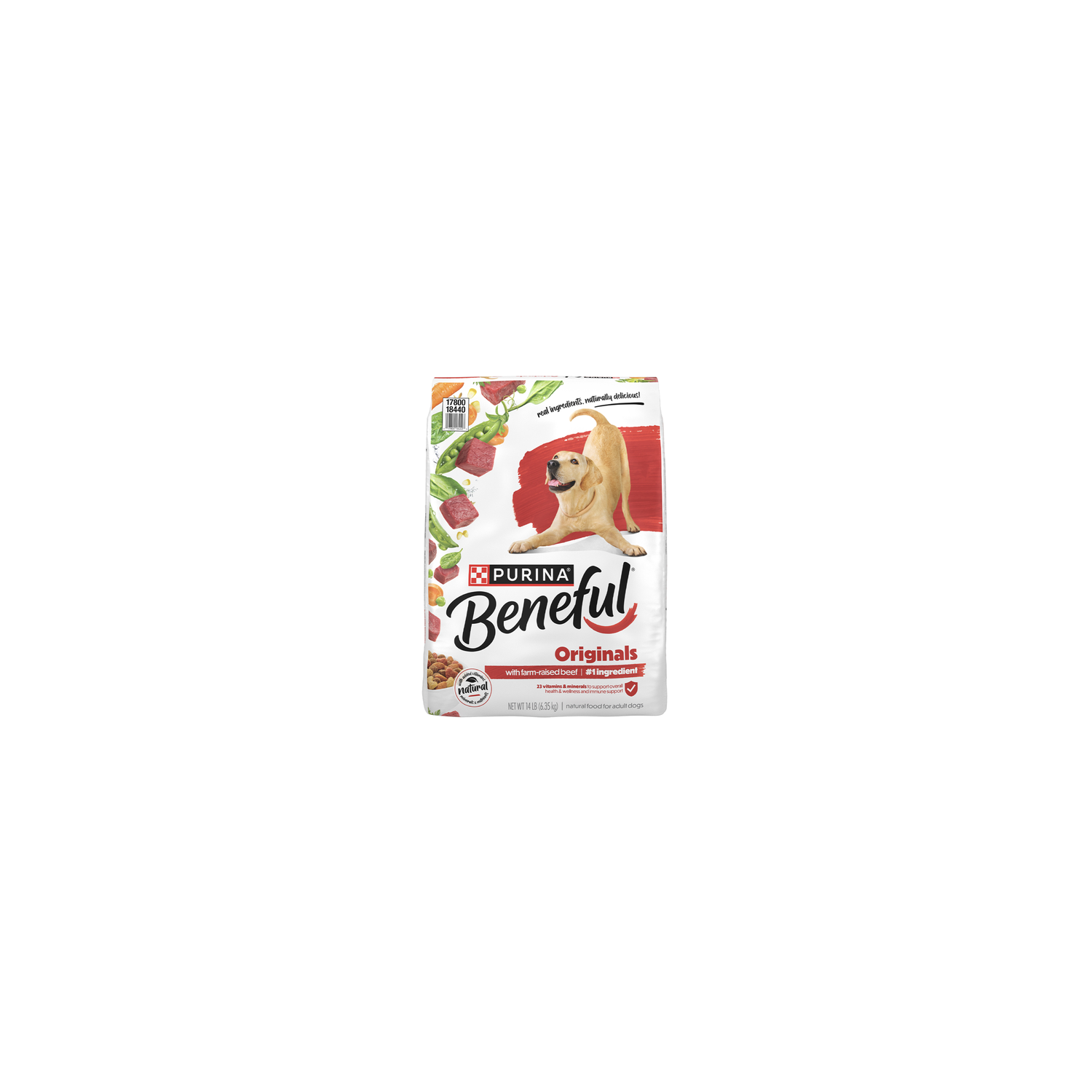 Purina Beneful Adult Dog Dry Food Beef - 14 Pound Image 1 of 4