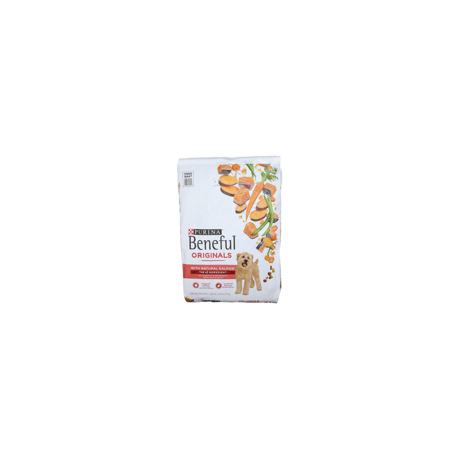 Purina Beneful Originals Salmon Flavor Dry Dog Food - 14 Pound Image 1 of 4