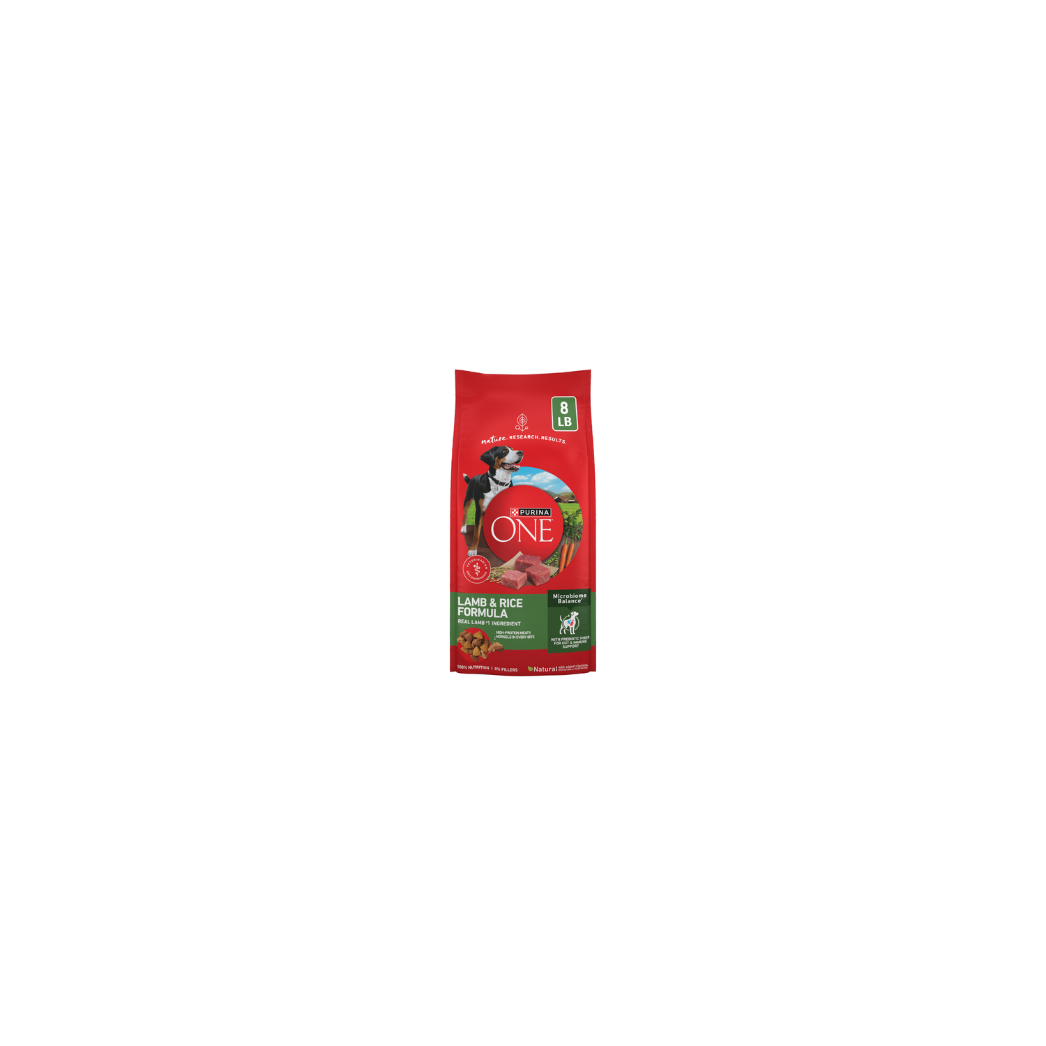 Purina ONE Natural Dog Food - 8 Pound Image 1 of 4