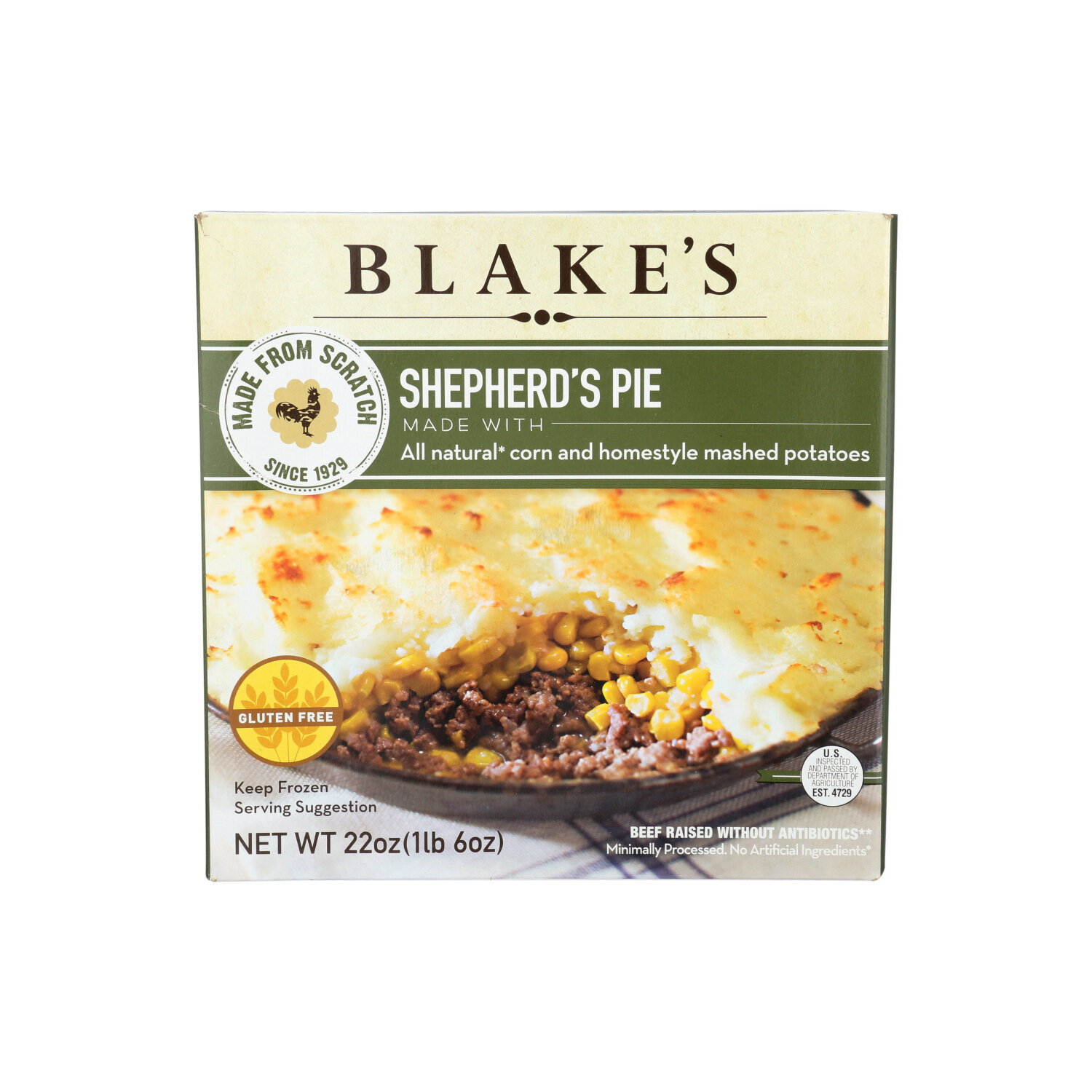 BLAKE's Frozen Meal Shepherd's Pie - 22 Ounce Image 1 of 2