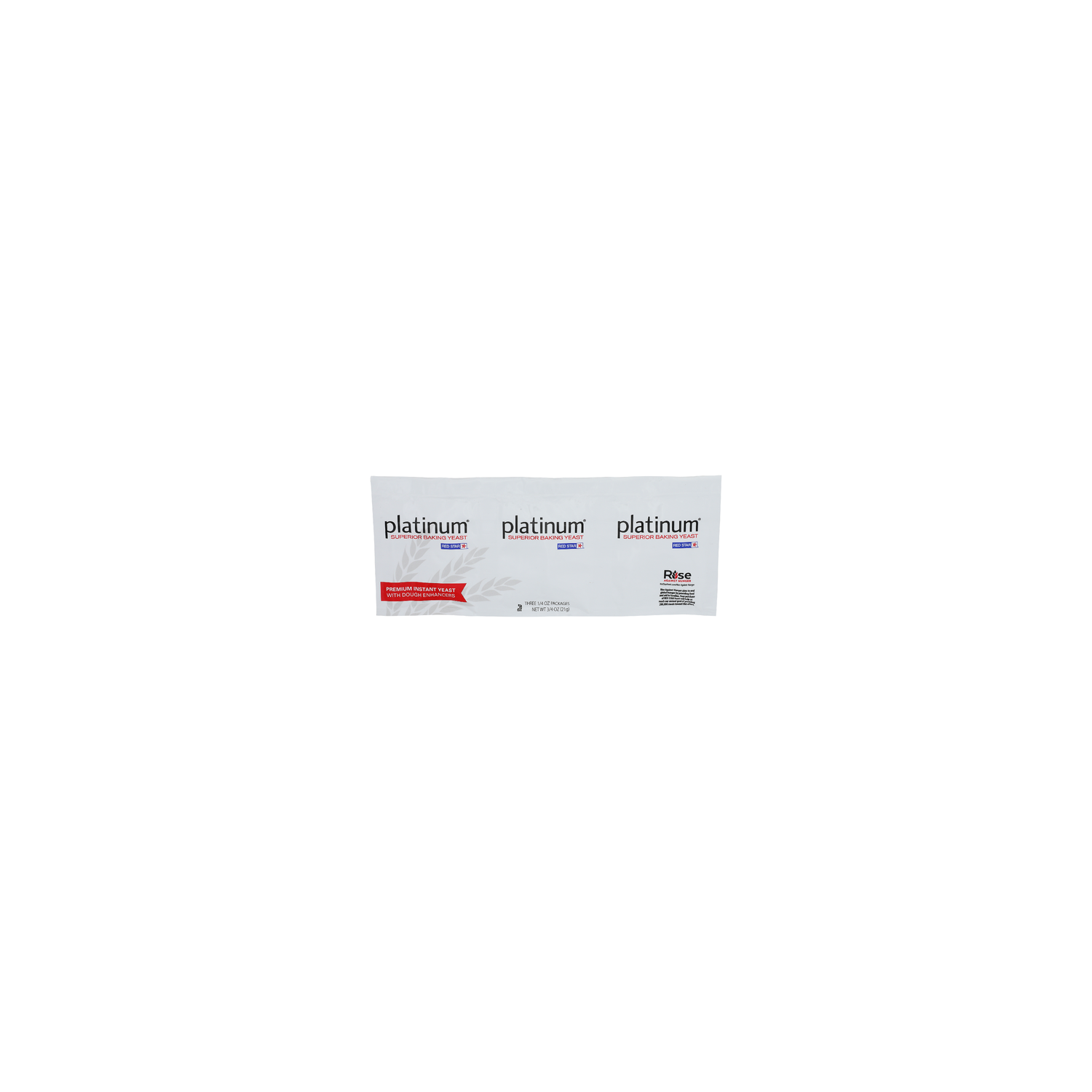 Red Star Platinum Premium Instant Yeast - 0.25 Ounce - 3 Count Image 1 of 3