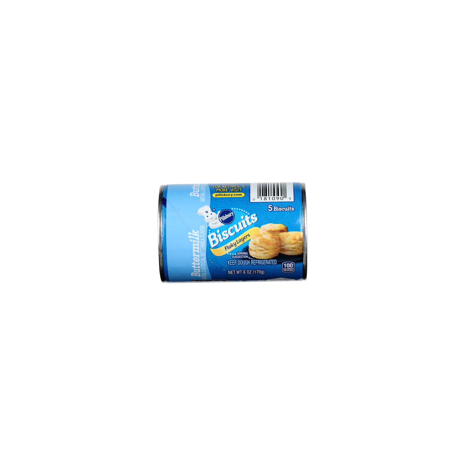 Pillsbury Buttermilk Flaky Layers Biscuits - 1.2 Ounce - 5 Count Image 1 of 4