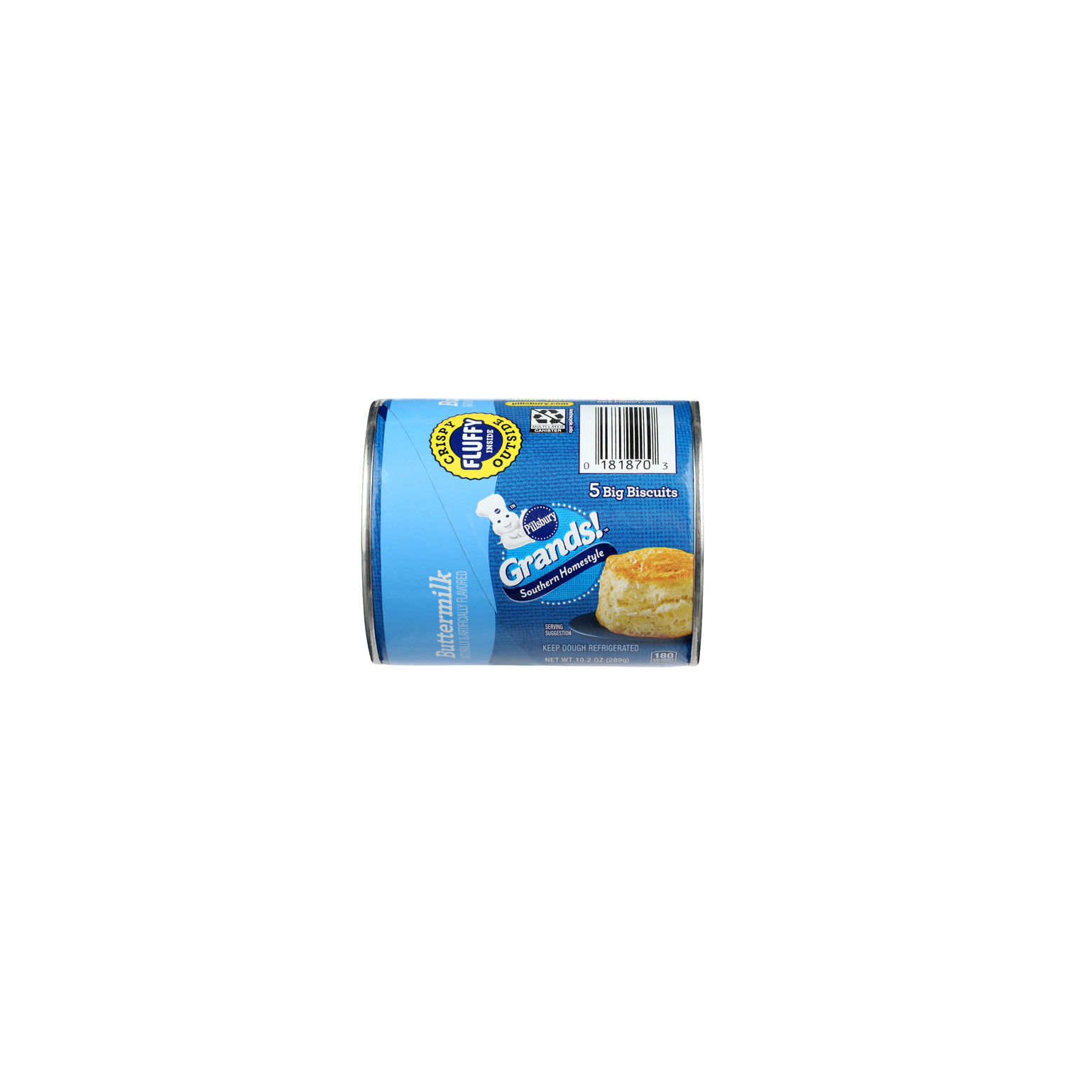 Pillsbury Grands! Buttermilk Southern Homestyle Biscuits - 2.04 Ounce - 5 Count Image 1 of 4