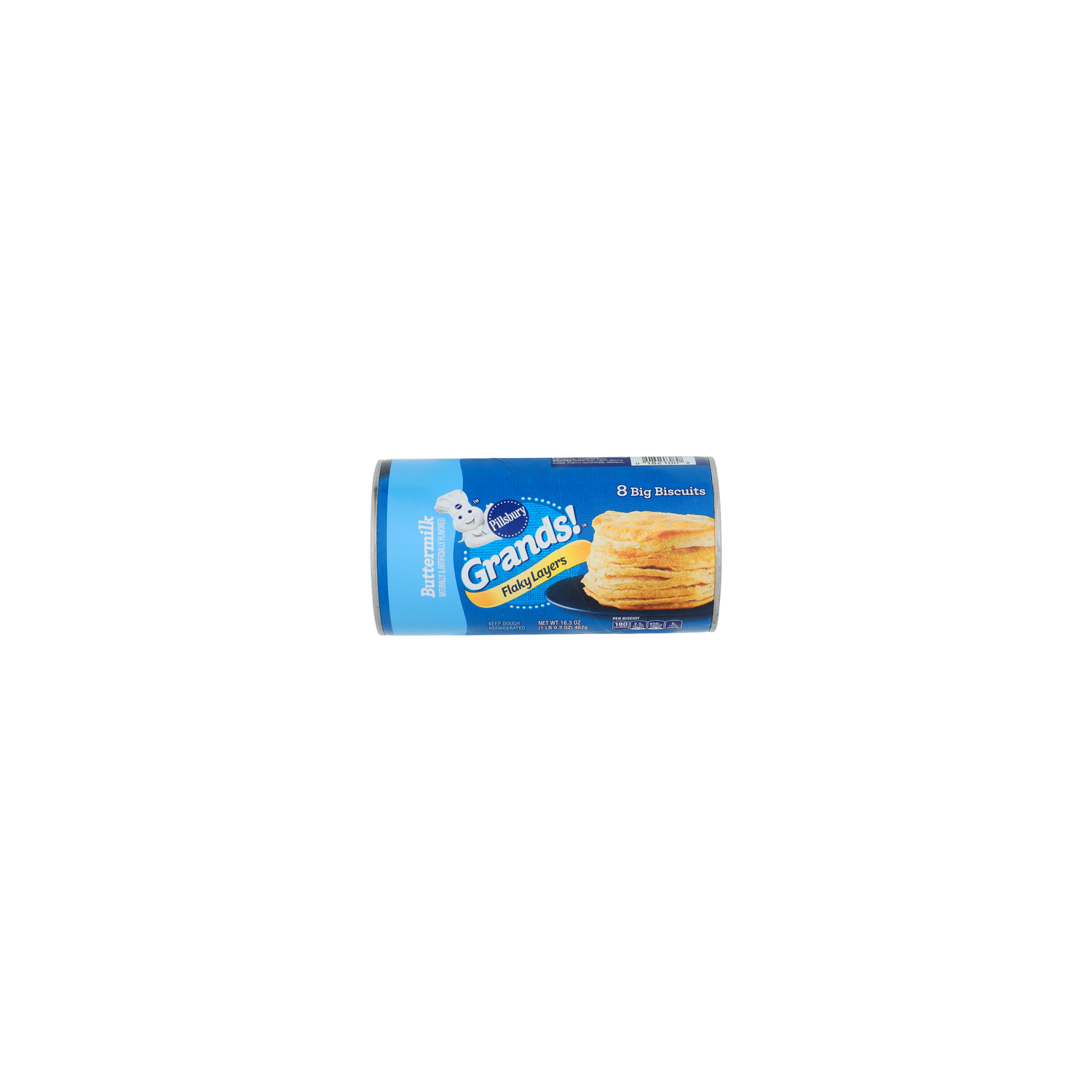 Pillsbury Buttermilk Flaky Layers Biscuits - 2.038 Ounce - 8 Count Image 1 of 3