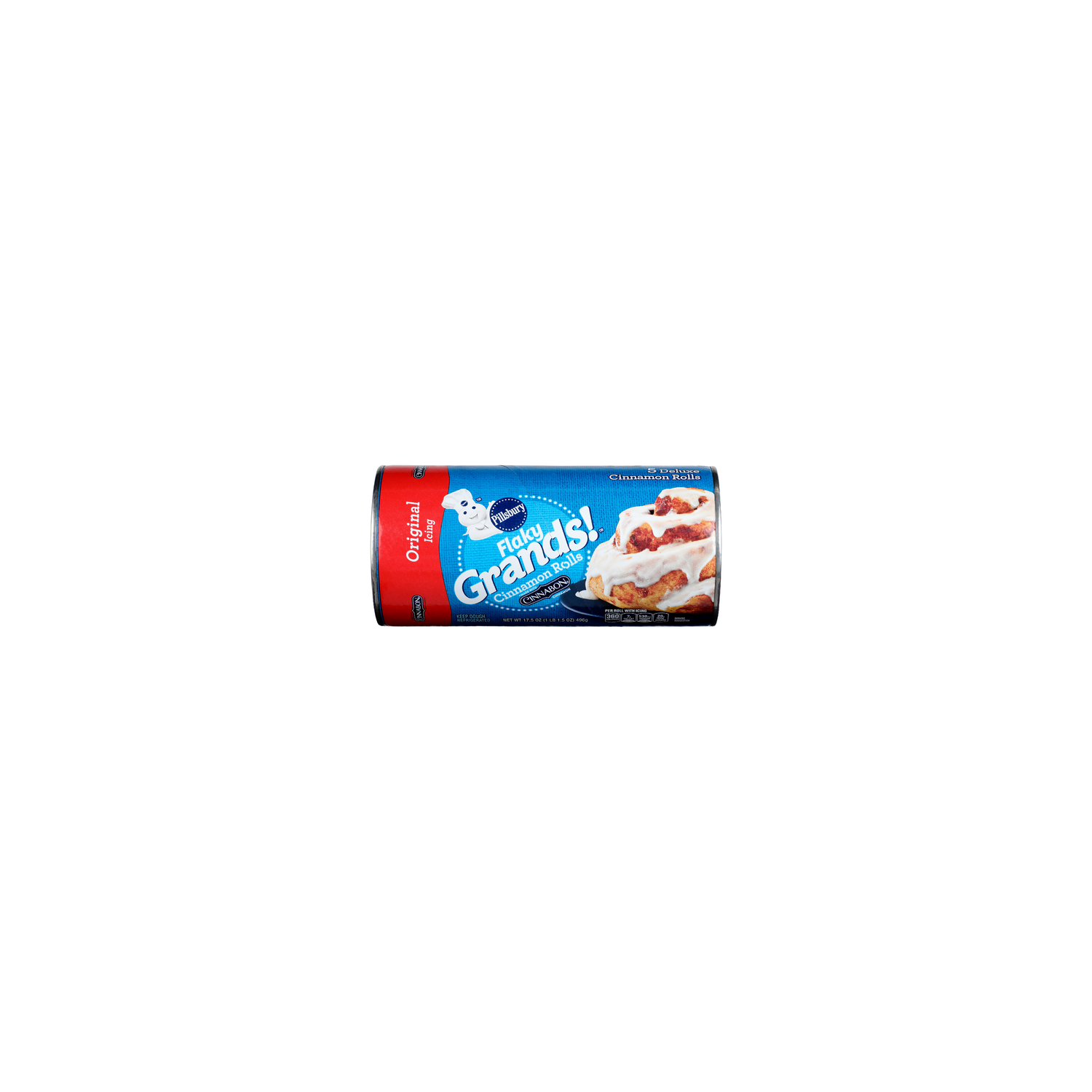 Pillsbury Original Icing Flaky Grands! Cinnamon Rolls - 3.5 Ounce - 5 Count Image 1 of 3