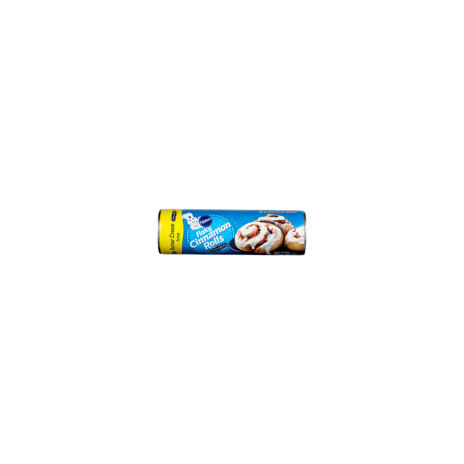 Pillsbury Butter Cream Icing Flaky Cinnamon Rolls - 1.625 Ounce - 8 Count Image 1 of 2