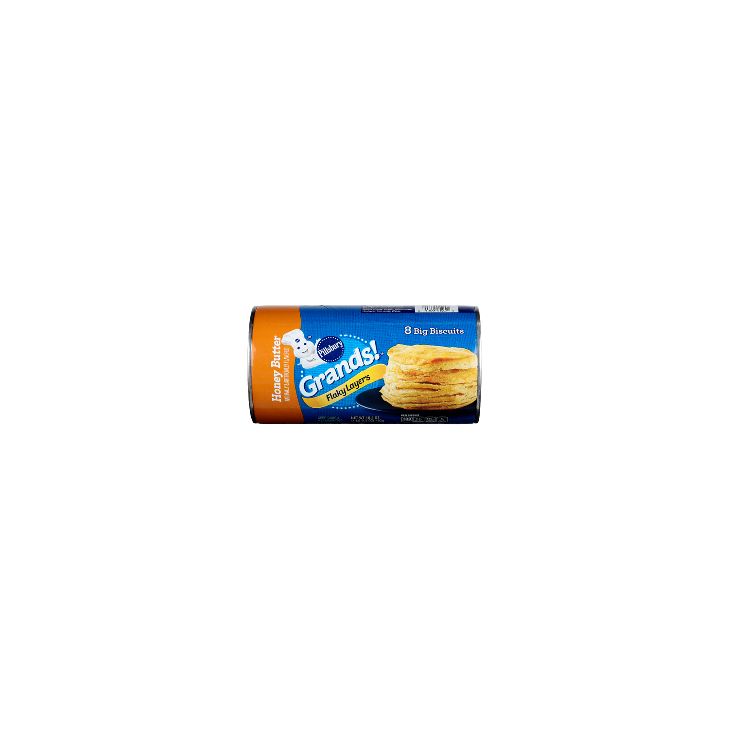 Pillsbury Honey Butter Flaky Layers Biscuits - 2.038 Ounce - 8 Count Image 1 of 3