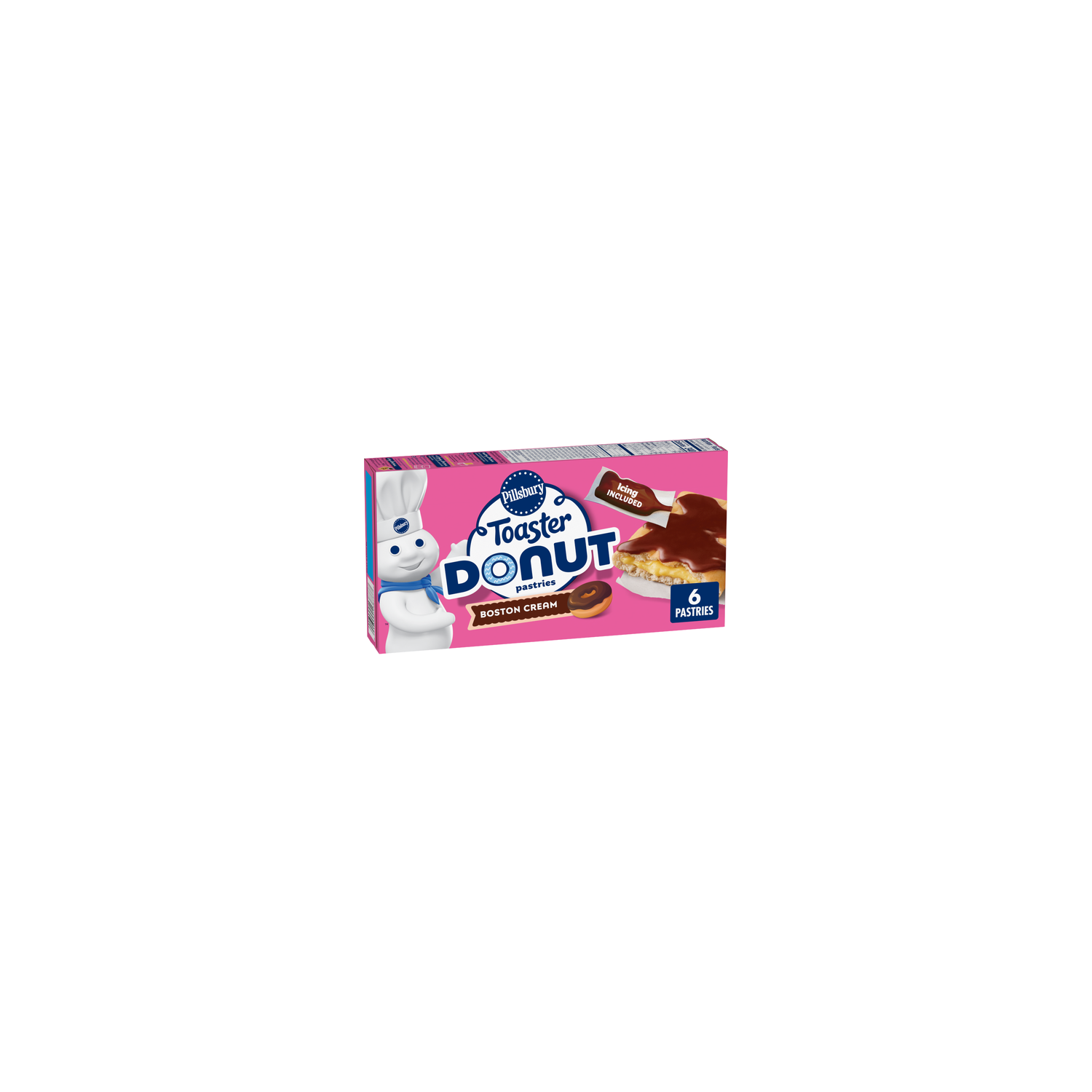 Pillsbury Boston Cream Flavored Toaster Donut Pastries - 12 Ounce Image 1 of 4