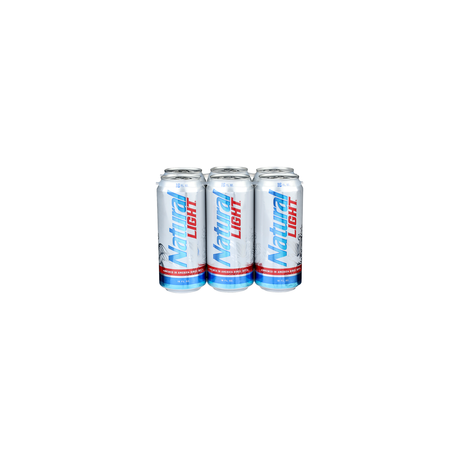 Natural Light Beer - 16 Fluid Ounce - 6 Count Image 1 of 3