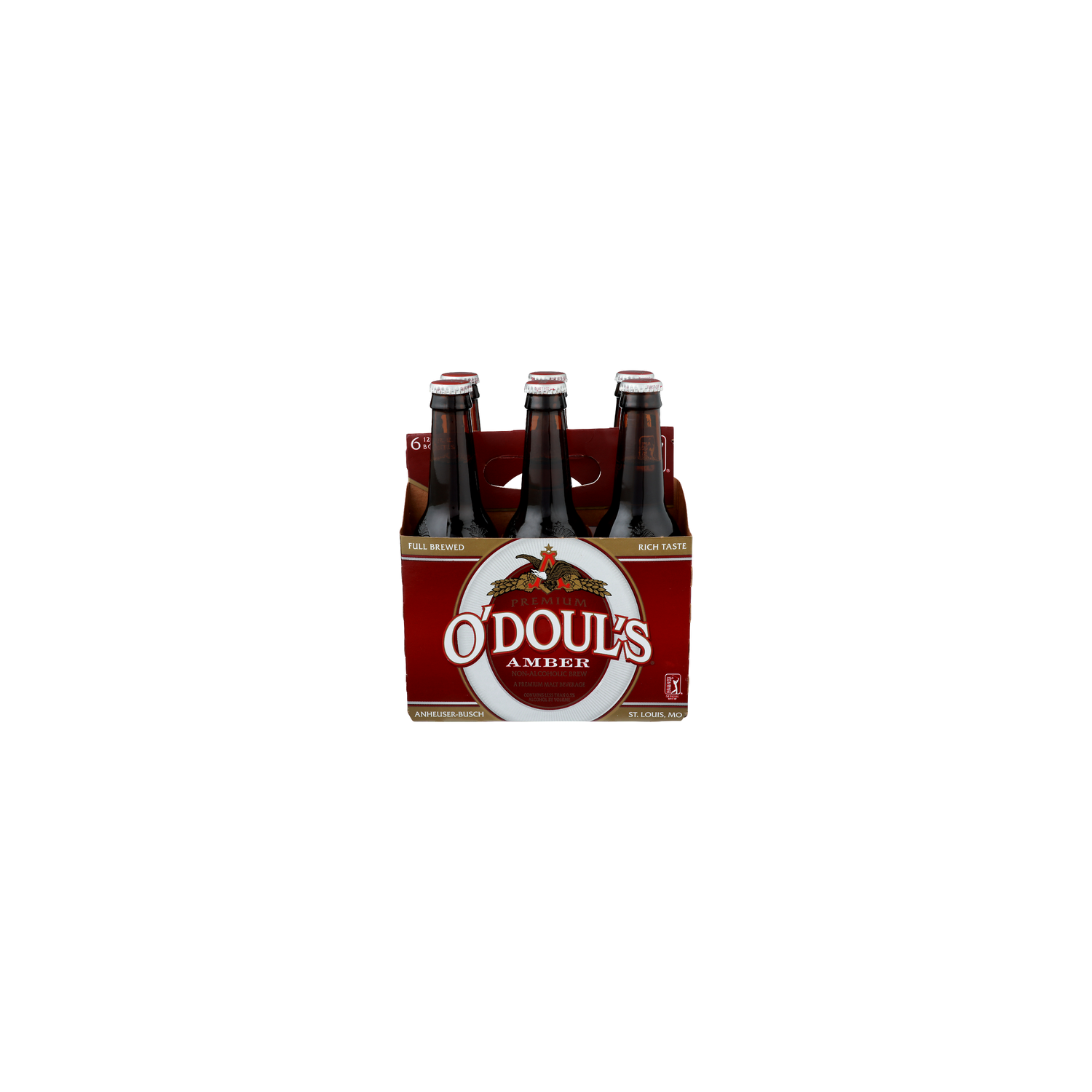 O'DOUL's Amber Non-Alcoholic Brew - 6 Count Image 1 of 2