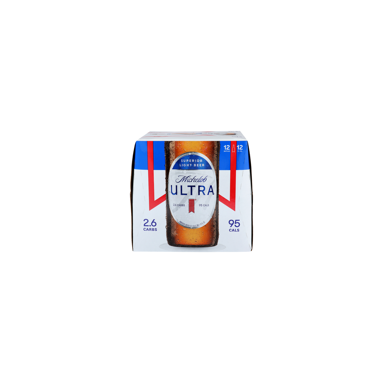 Michelob Ultra Superior Light Beer - 12 Fluid Ounce - 12 Count Image 1 of 2