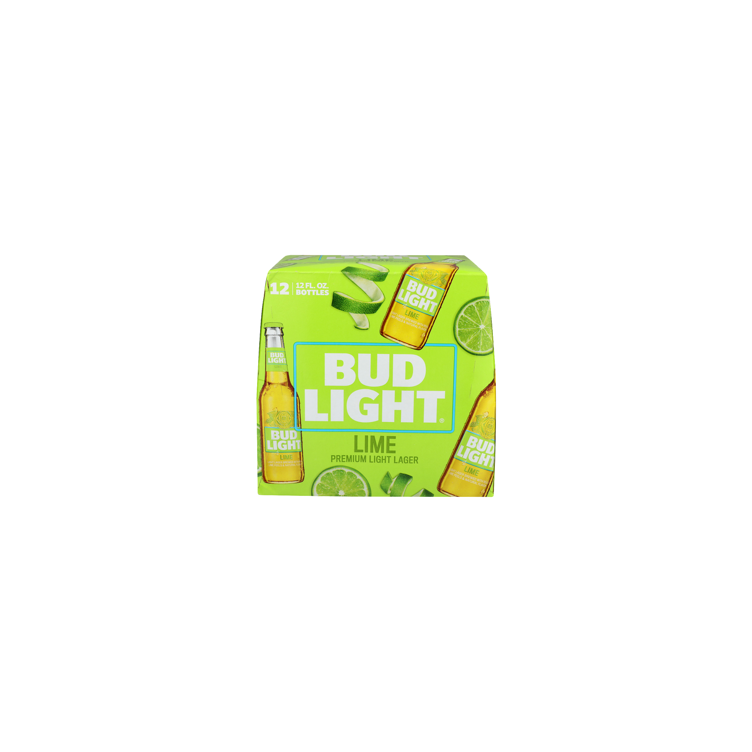 Bud Light Lime Premium Light Lager - 12 Fluid Ounce - 12 Count Image 1 of 4