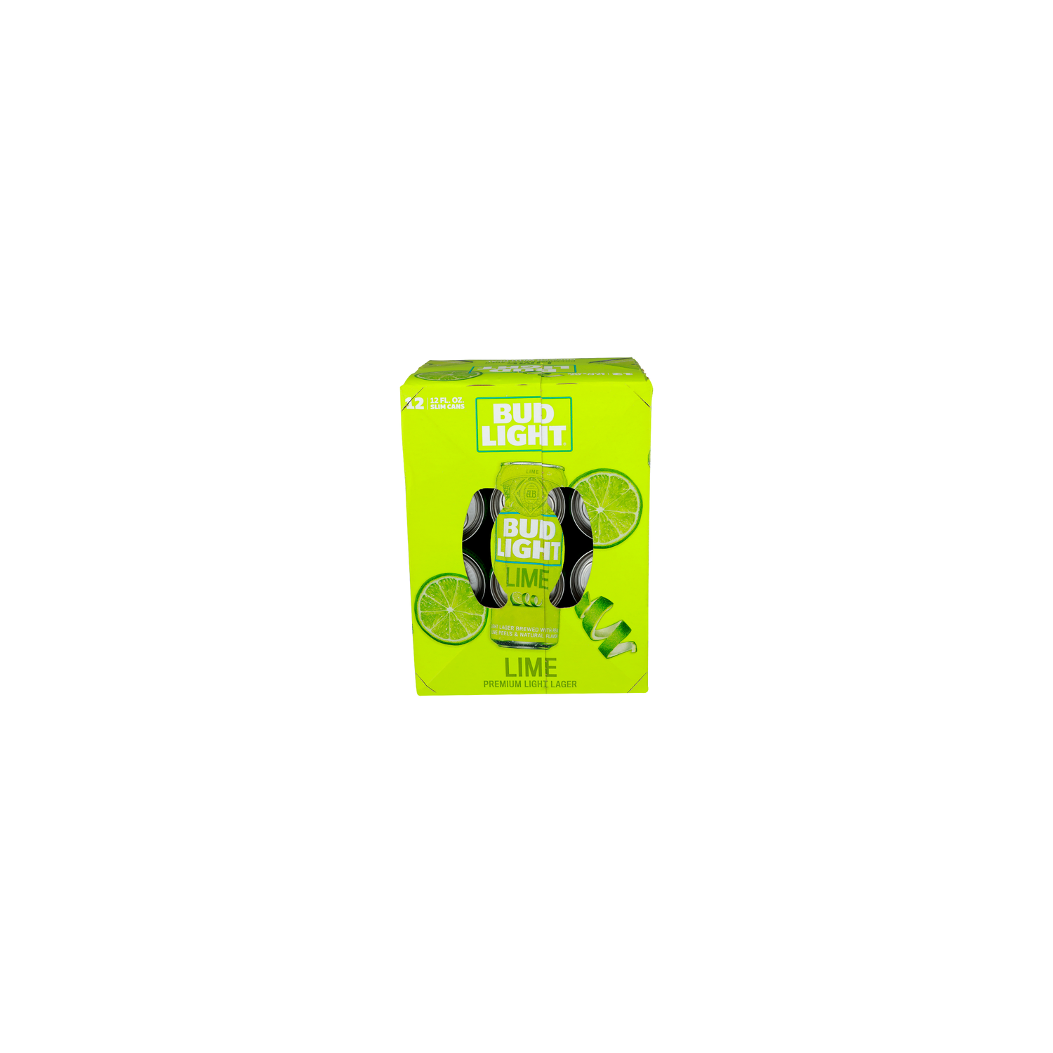 Bud Light Lime Lager - 12 Fluid Ounce - 12 Count Image 1 of 2