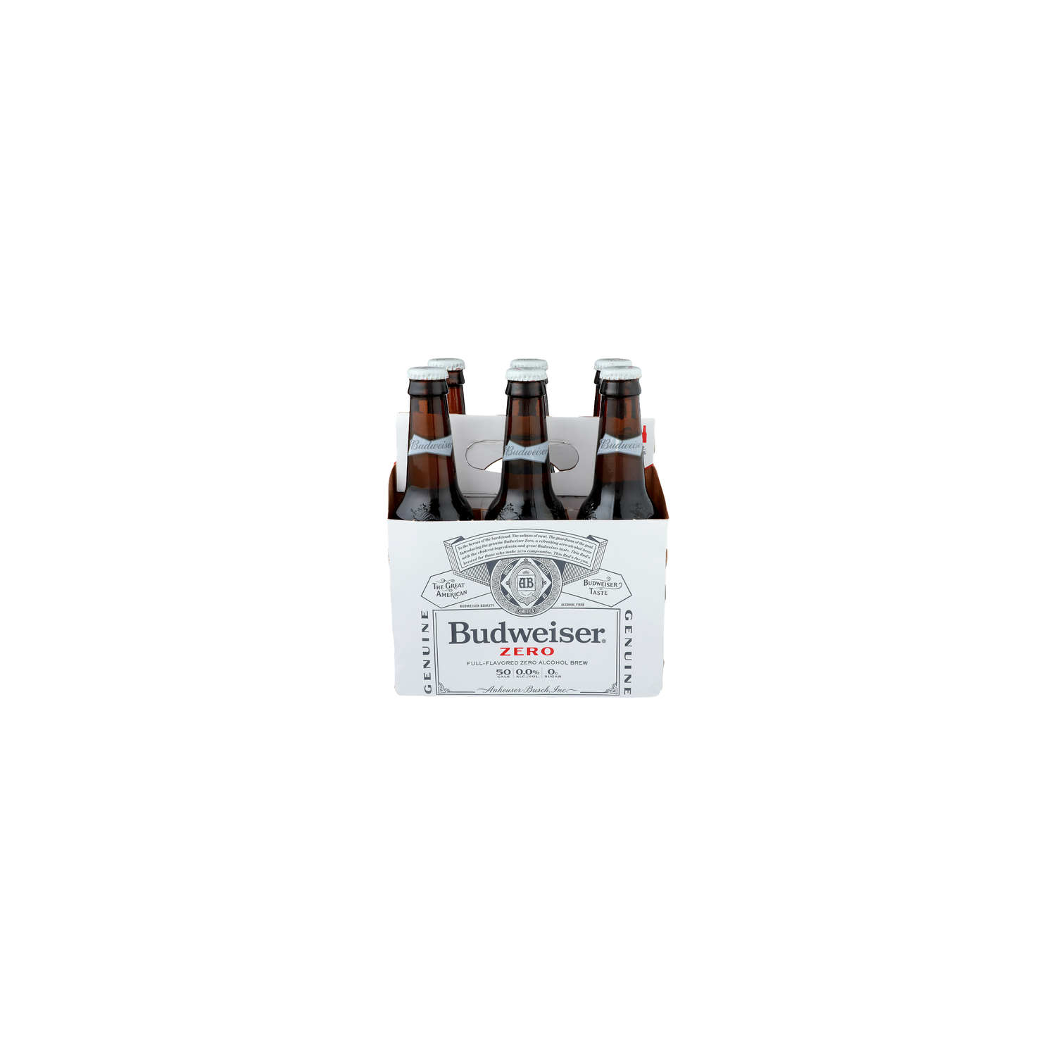 Budweiser Zero Full-Flavored Alcohol Brew - 12 Fluid Ounce