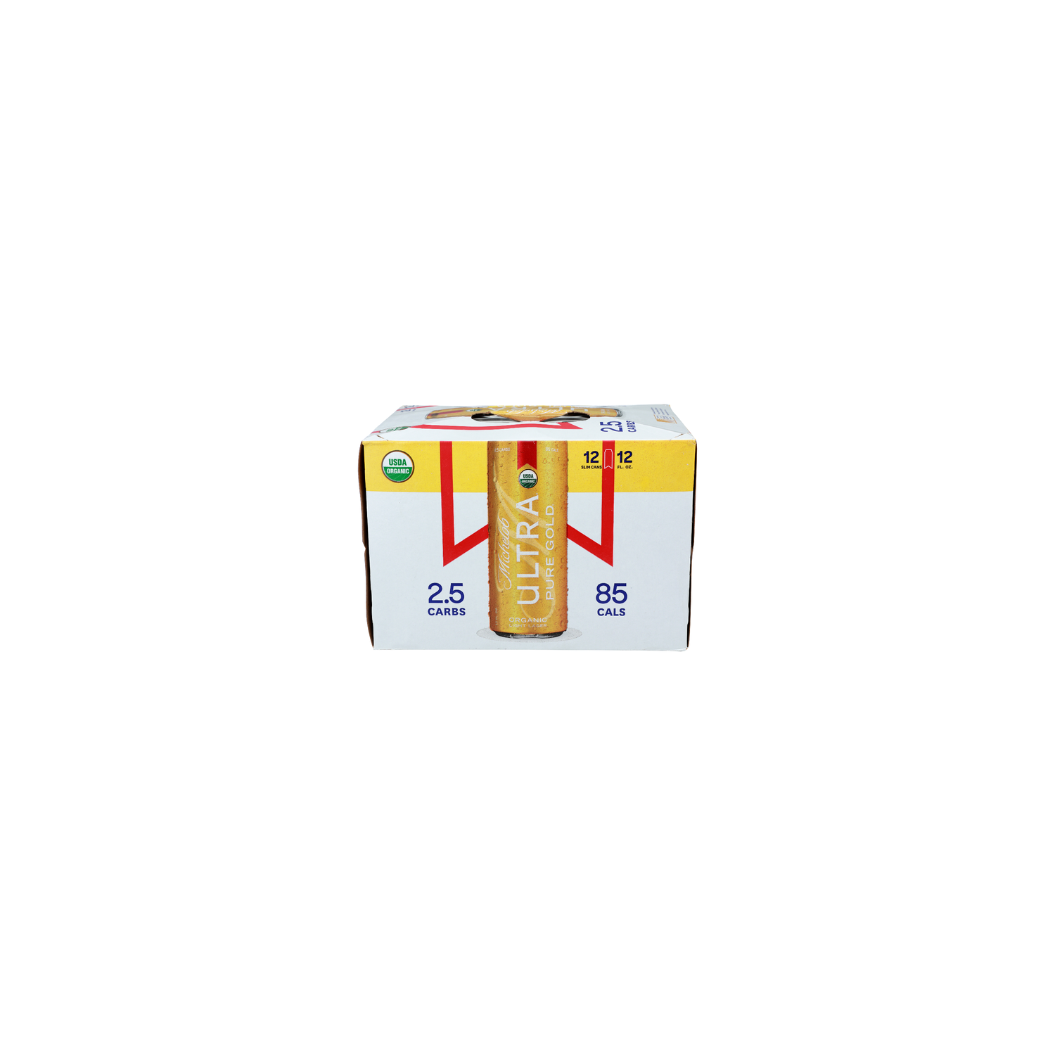 Michelob Ultra Pure Gold Light Larger - 12 Fluid Ounce - 12 Count Image 1 of 2