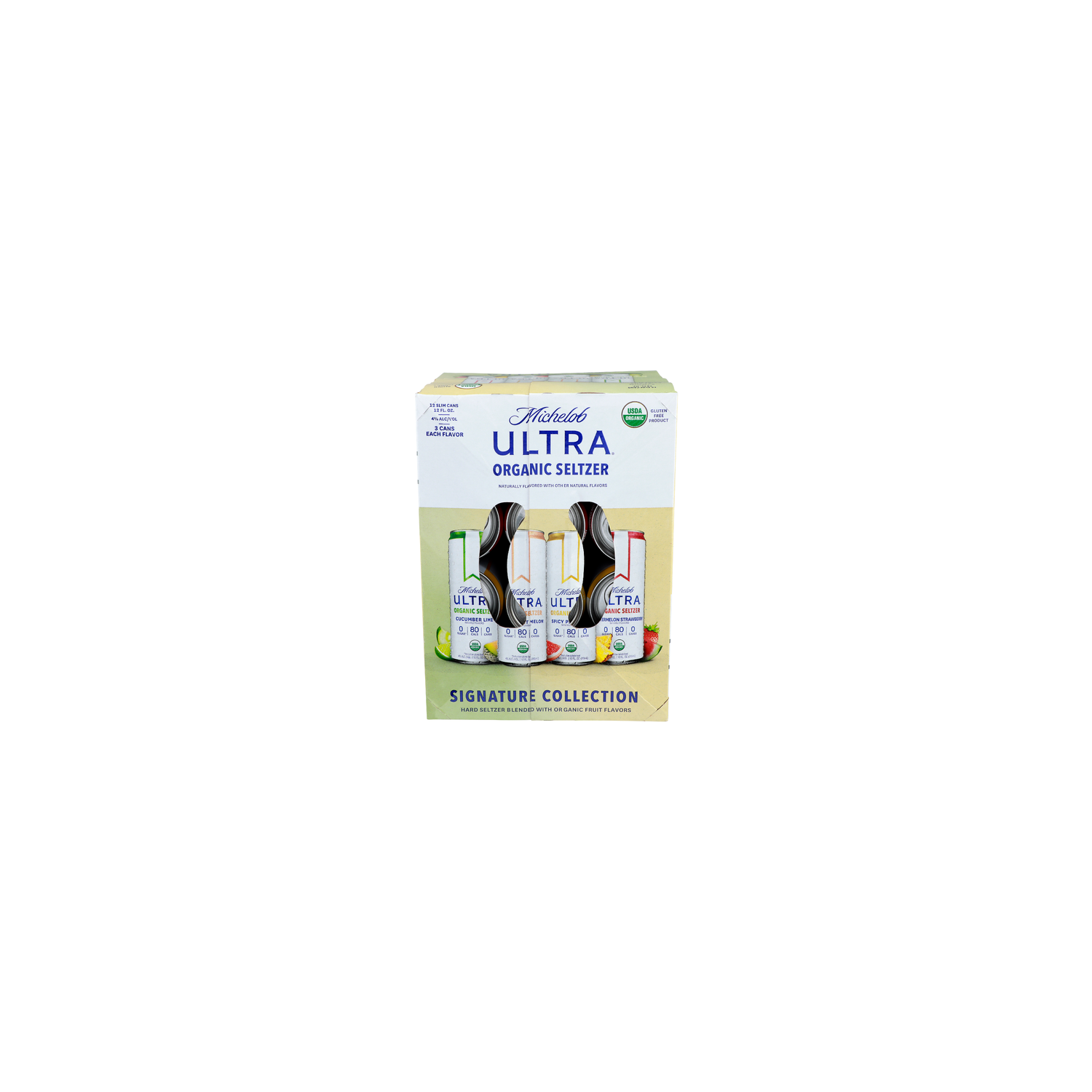 Michelob Ultra Signature Collection Organic Seltzer - 12 Count Image 1 of 4